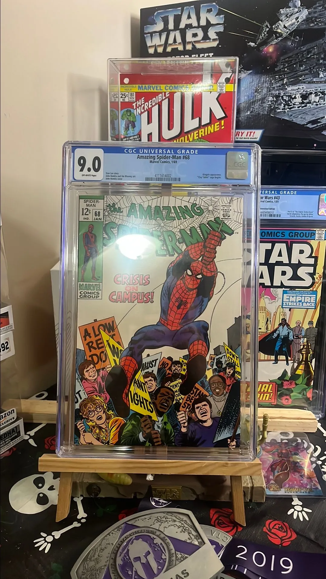 Product image for Amazing Spider-Man 68 9.0 cgc