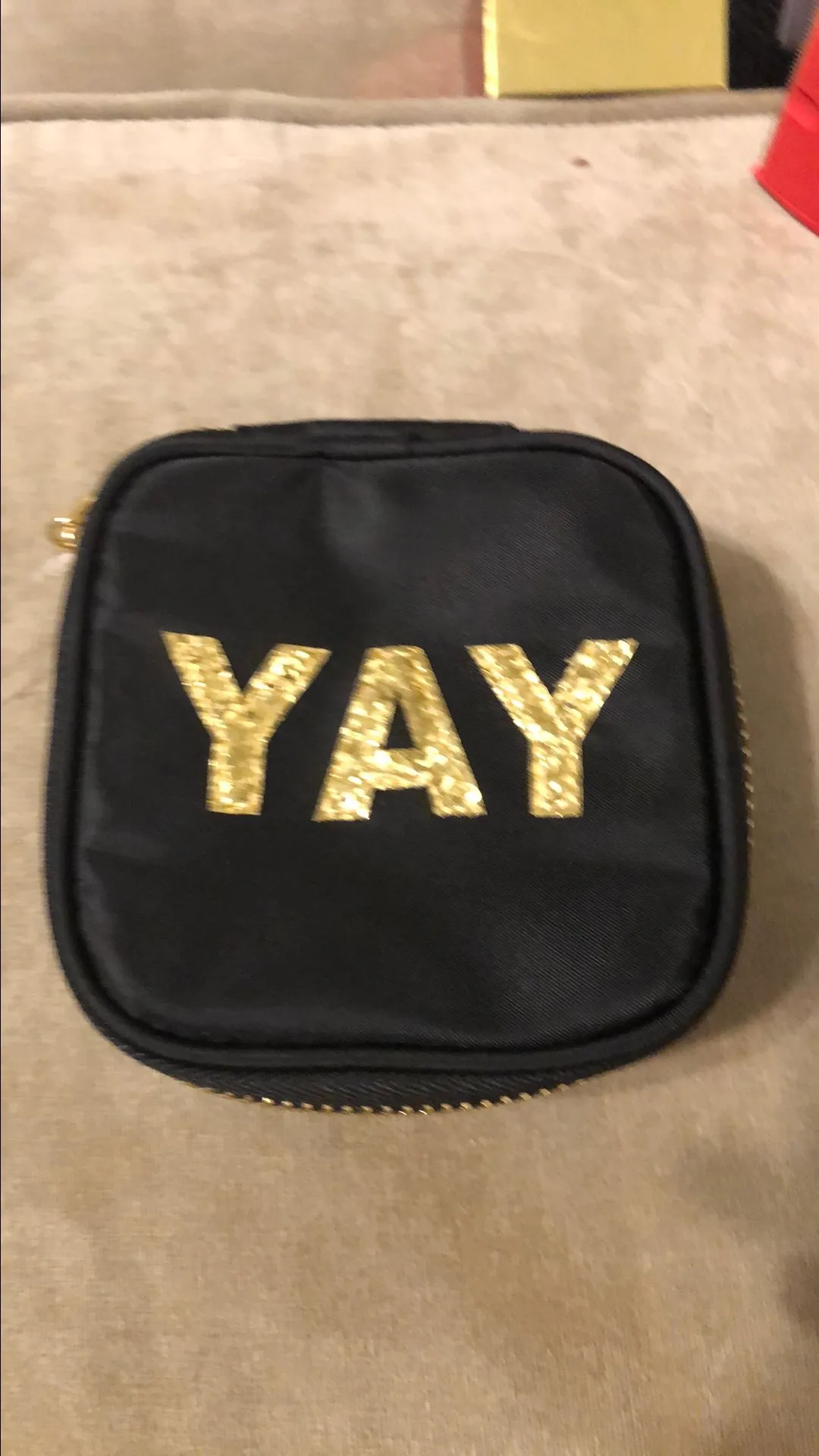 Product image for small bag with word yay