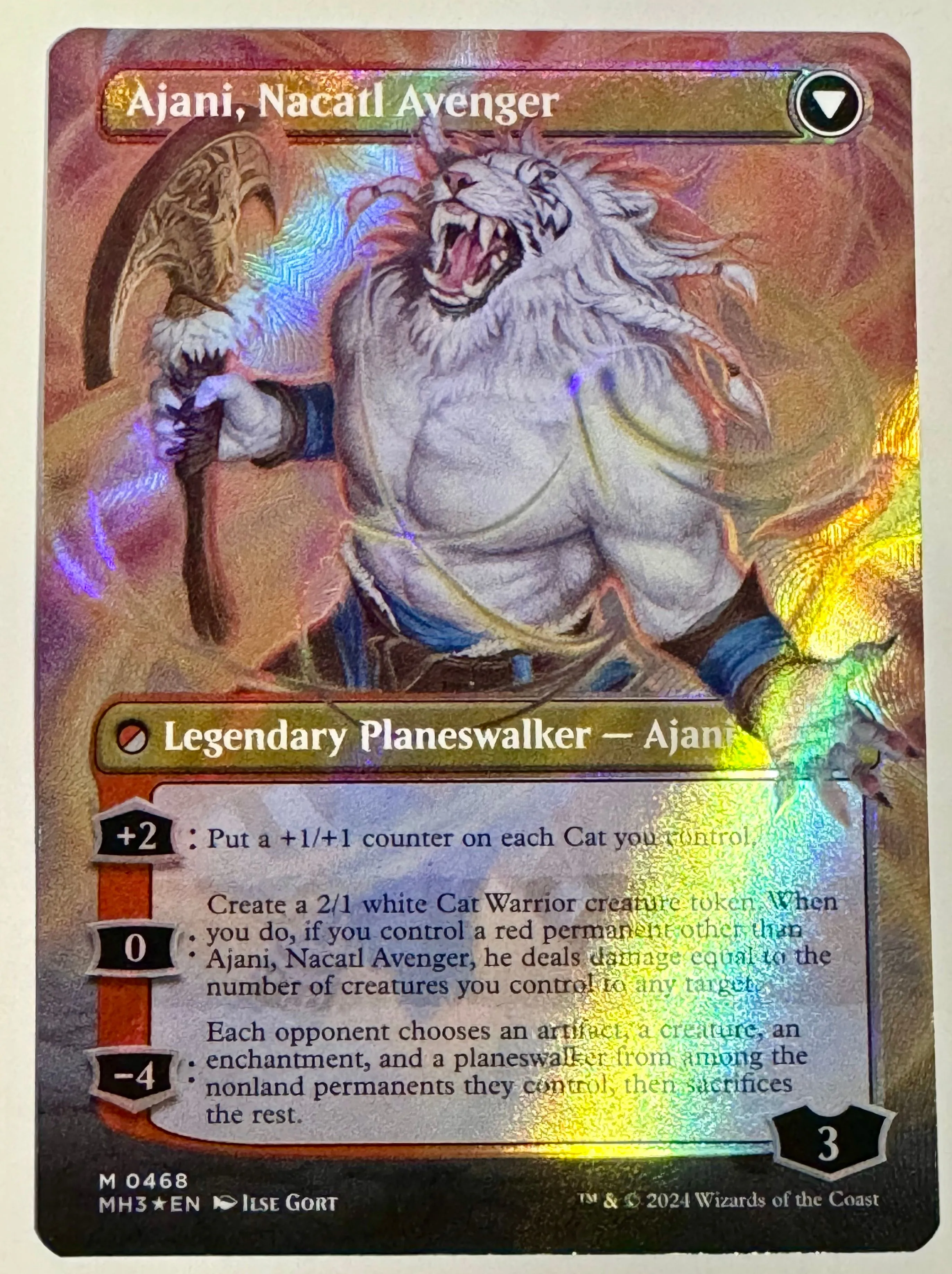 MTG - Ajani, Nacatl Pariah (Borderless)(Textured Foil)  Whatnot: Shop,  Sell, Connect