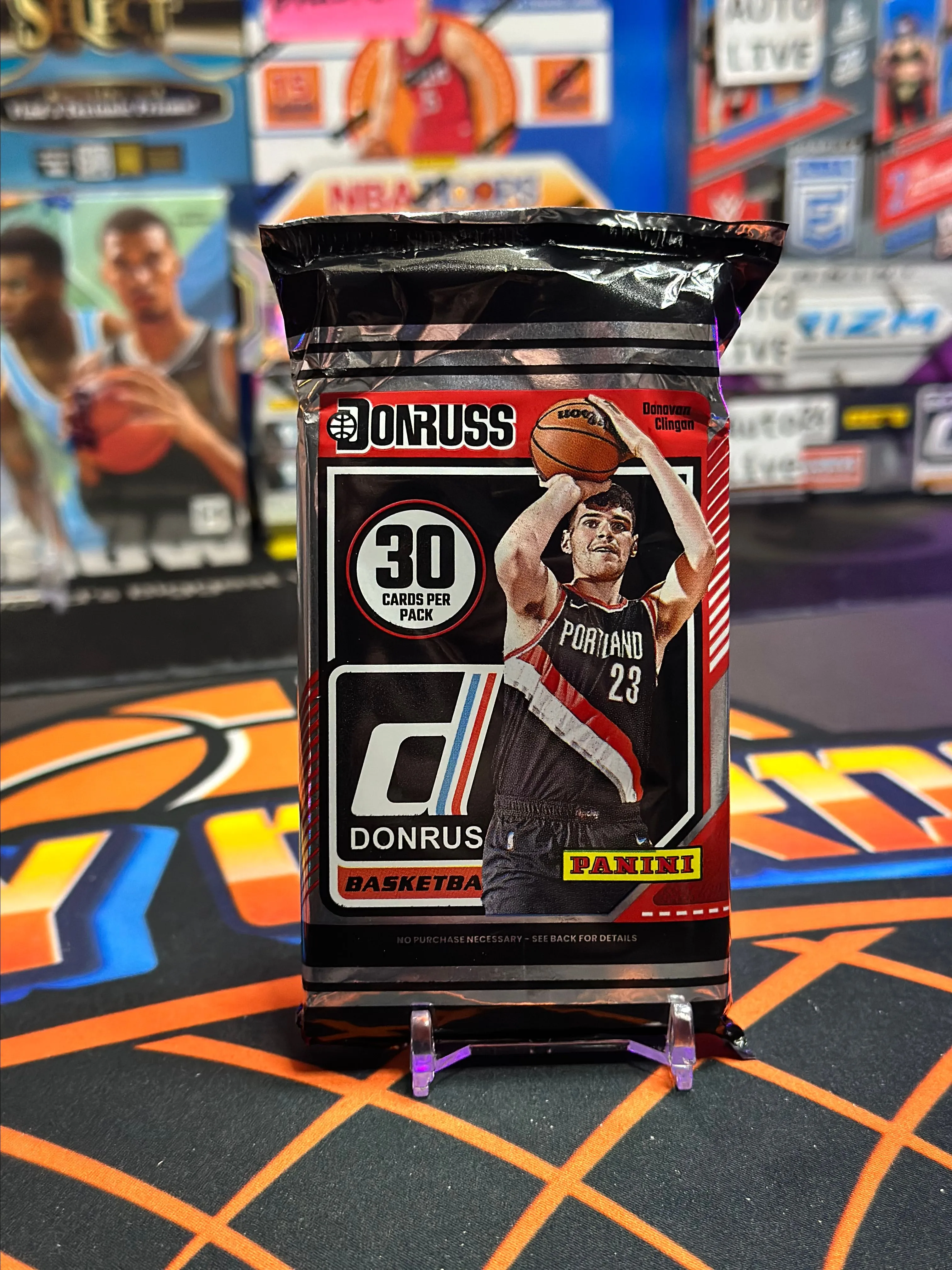 Product image for 1 2024-25 Donruss Basketball Hobby Pack(Auto Hit)