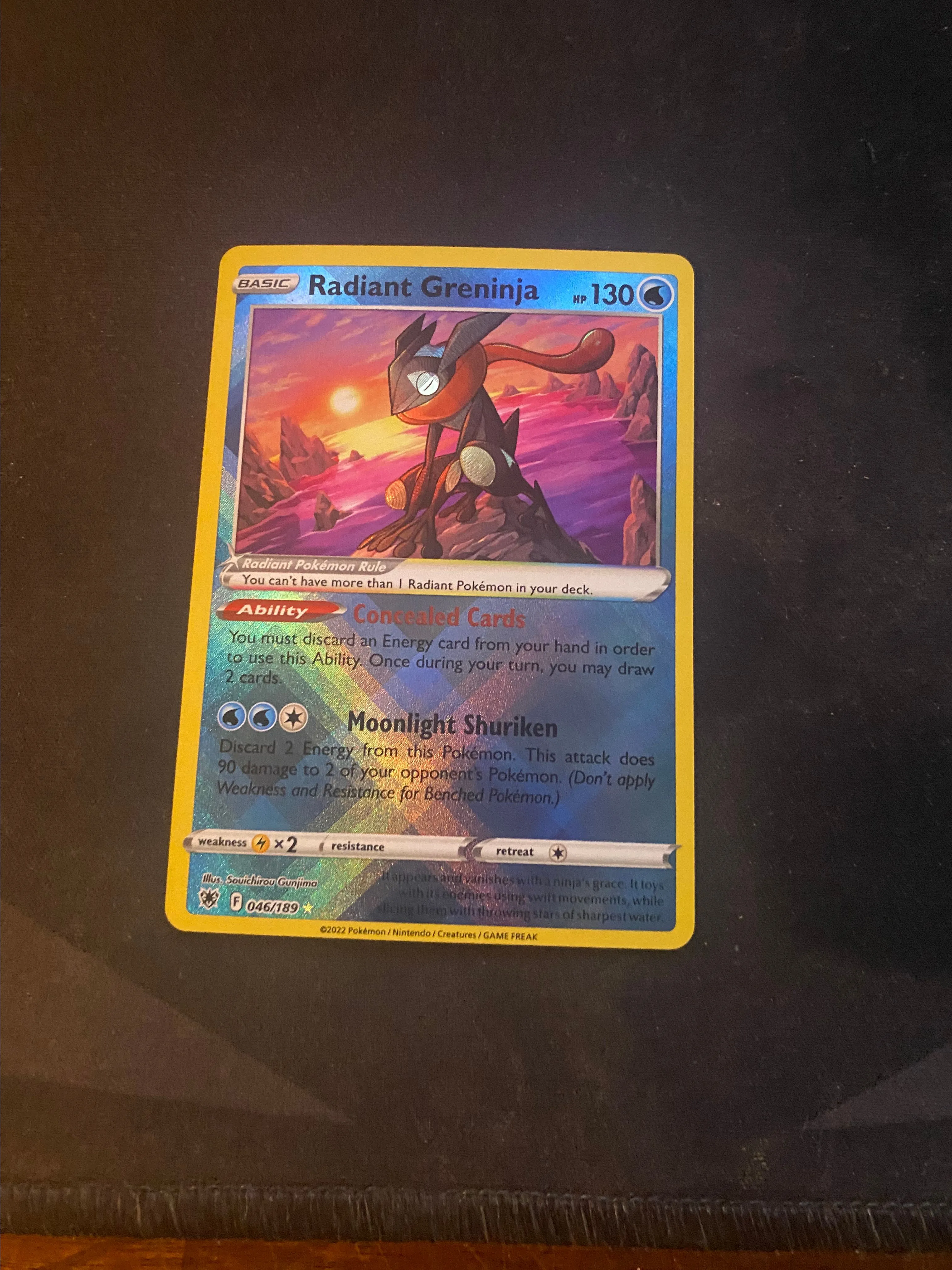 Product image for Radiant Greninja 046/189 Astral Radiance