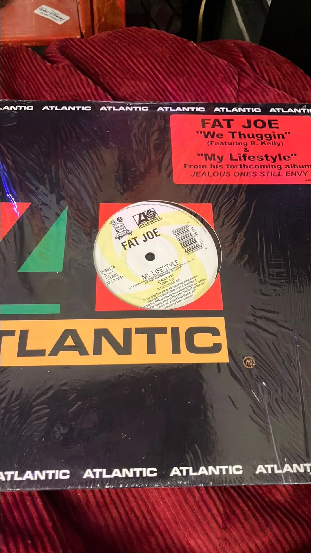 Product image for Fat Joe We Thuggin vinyl 12" single
