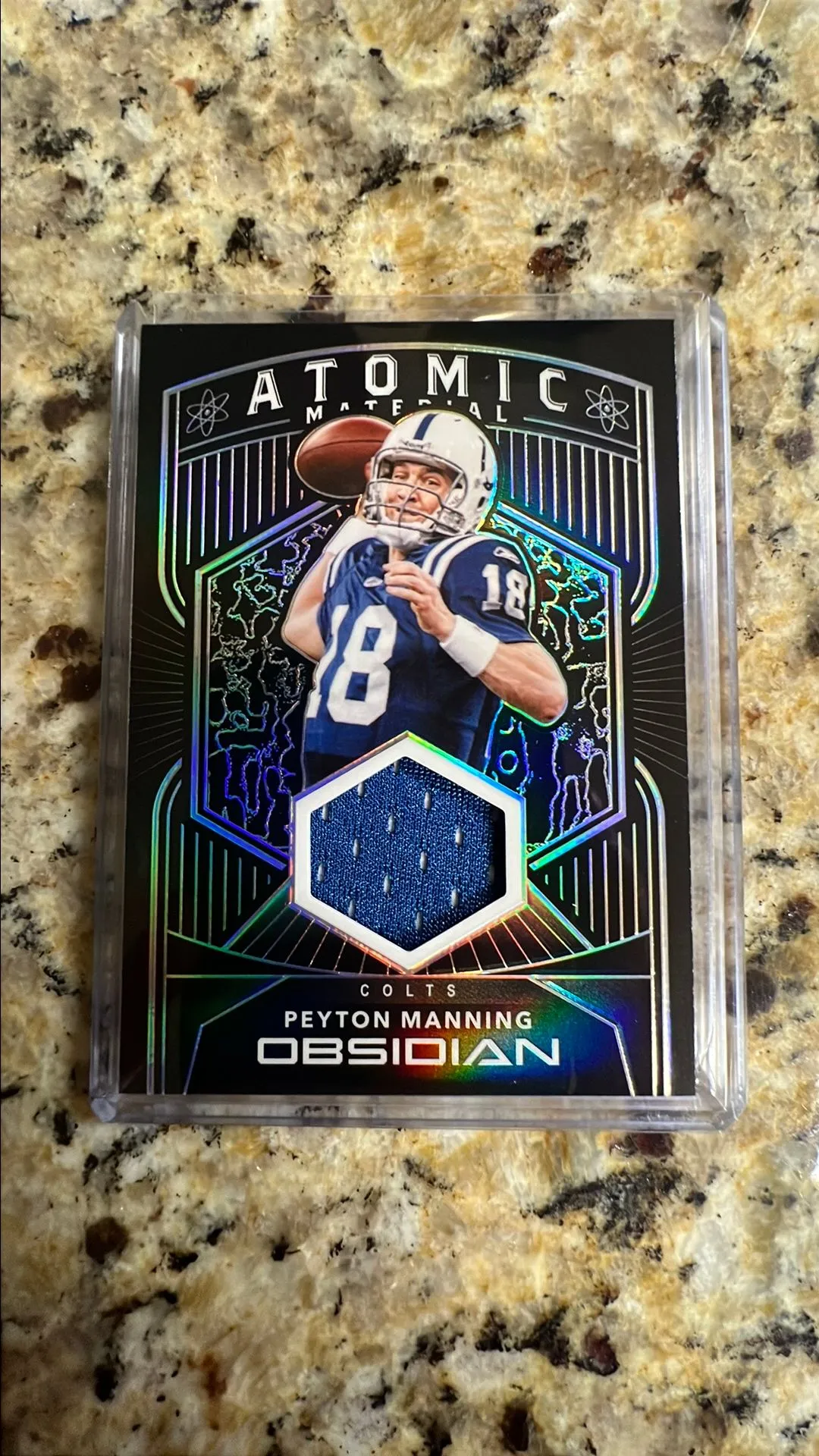 Product image for 2020 Obsidian Atomic Material Peyton Manning