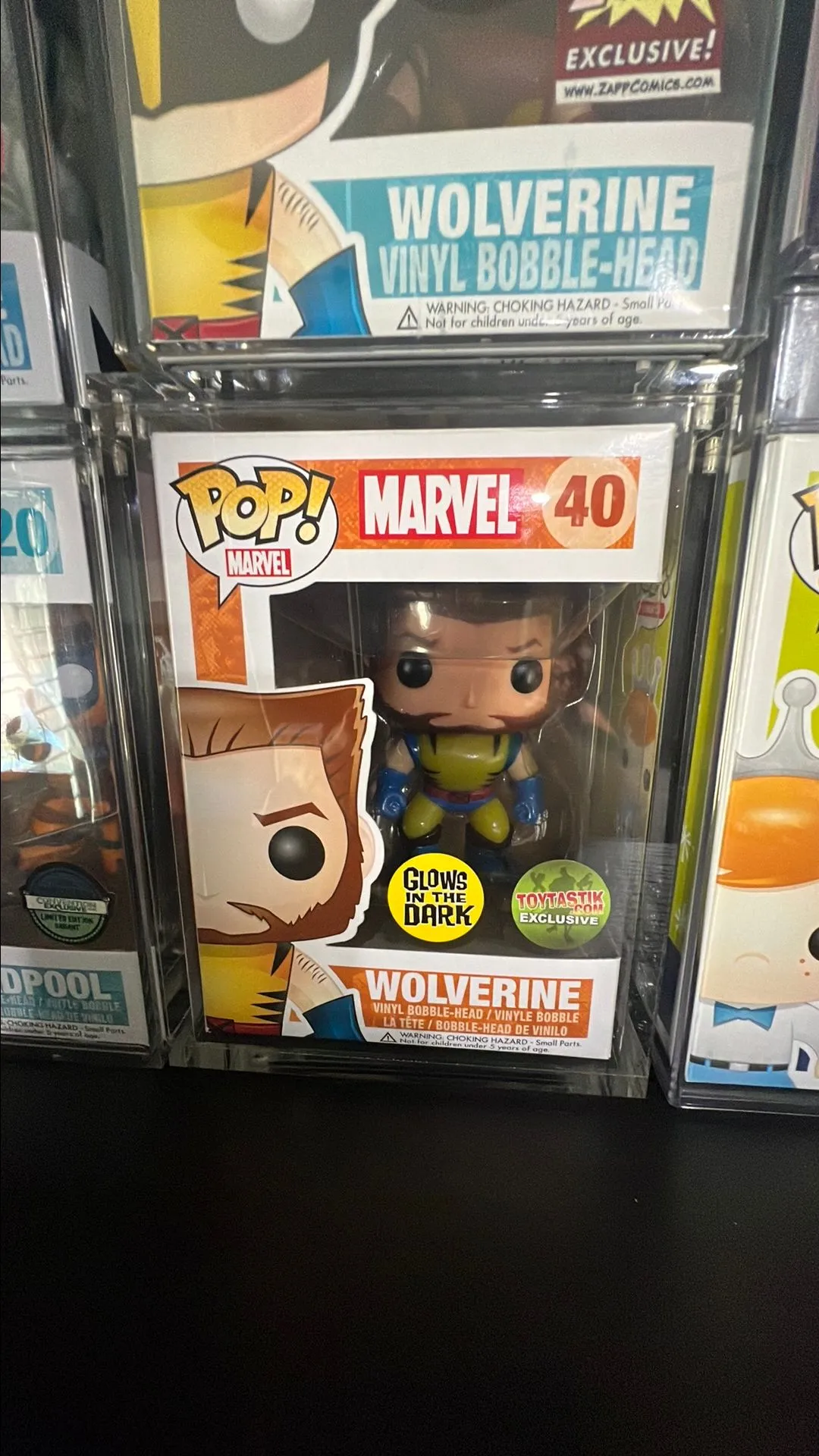 Product image for Wolverine Glow Toytastik #40