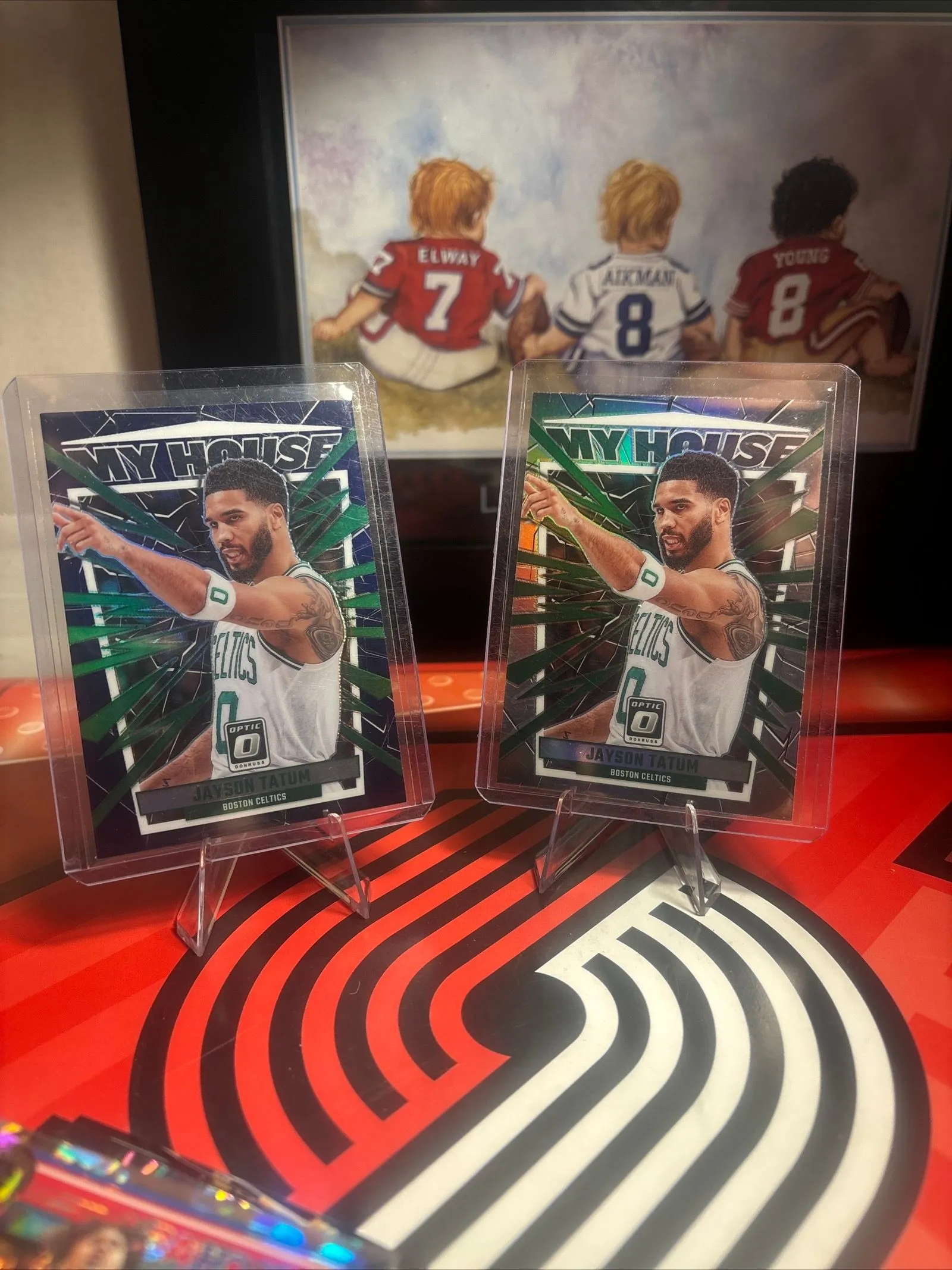 Product image for Jayson Tatum my house silver and purple Prizm