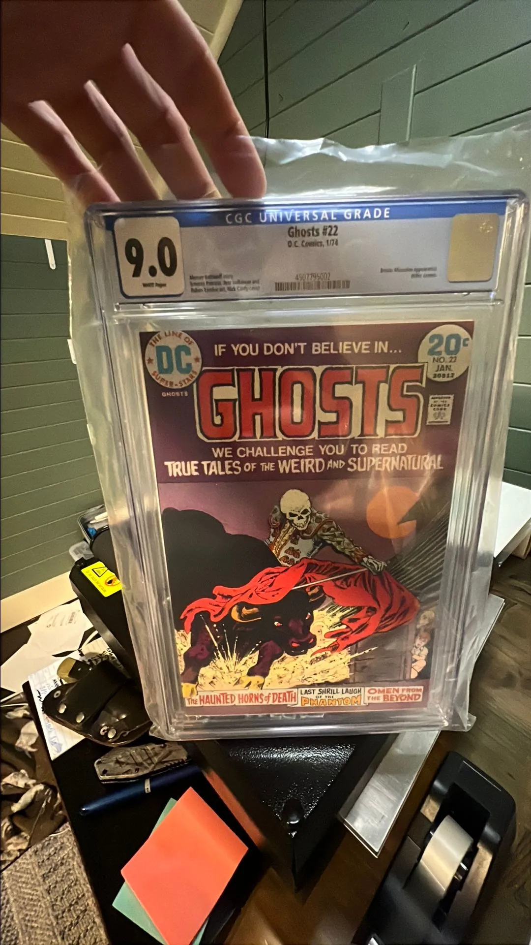 Product image for CGC 9.0 Ghosts #22