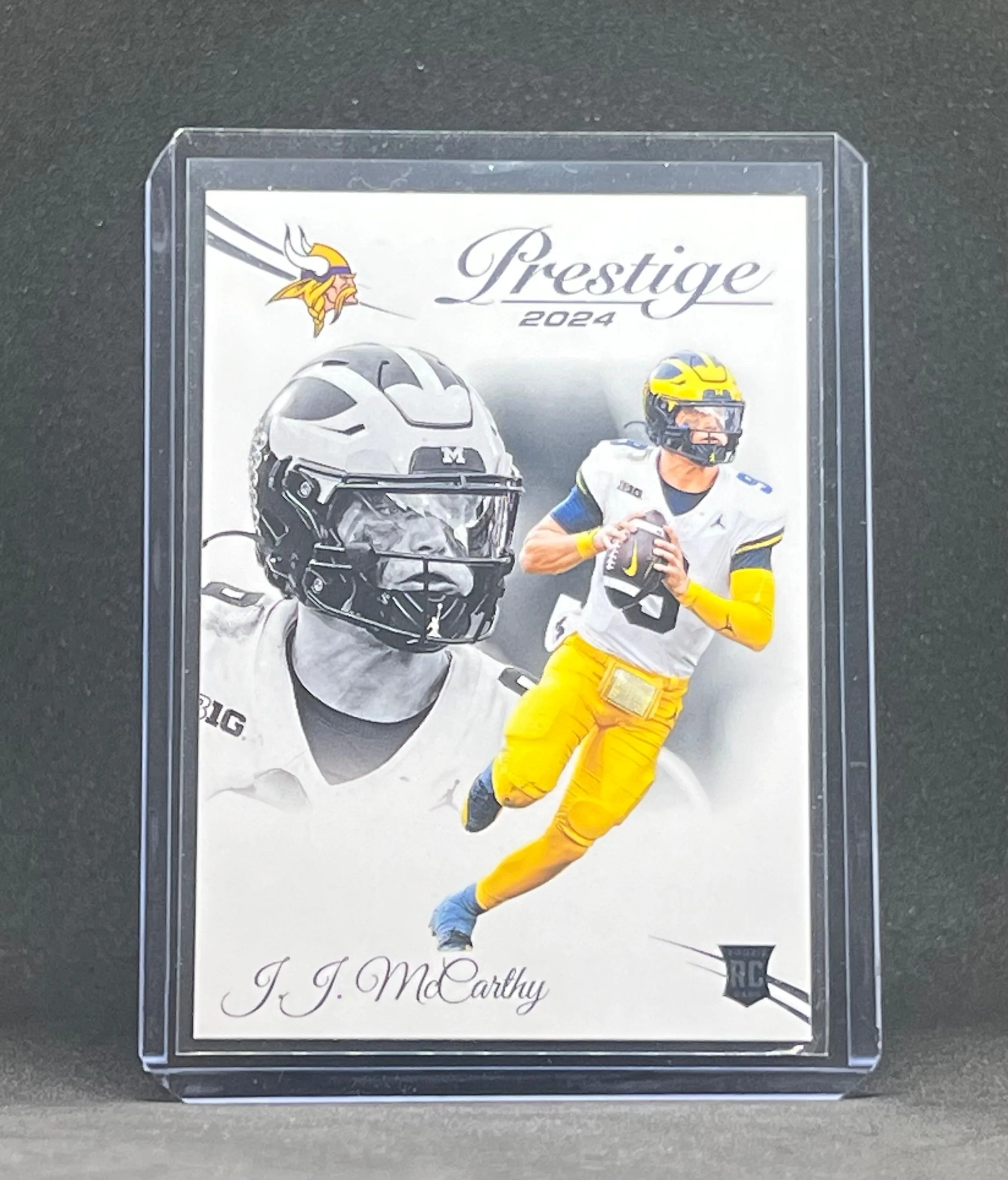 Product image for 2024 Panini Prestige J.J. McCarthy RC Rookie #311