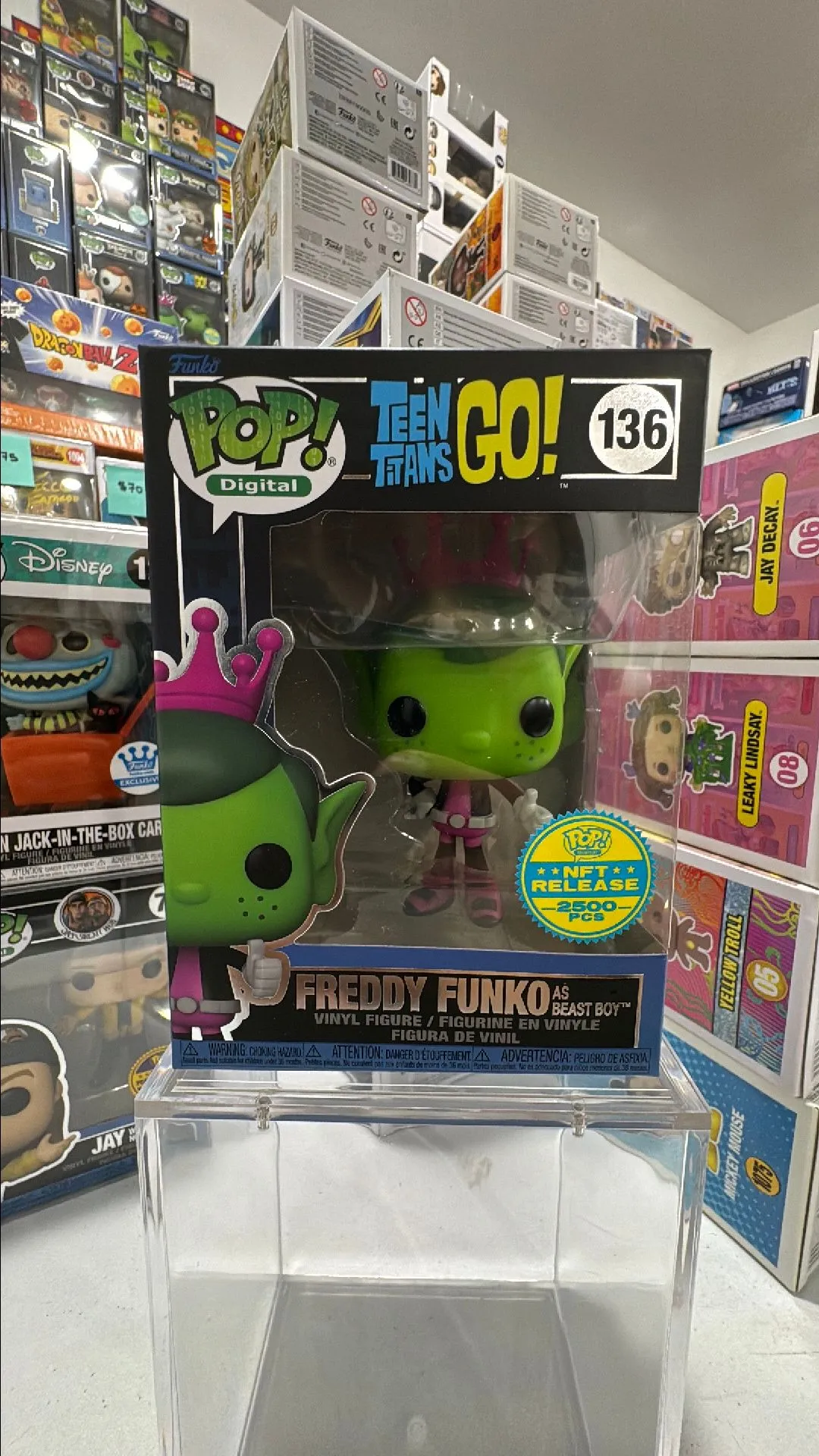 Product image for Freddy Funko as Beast Boy