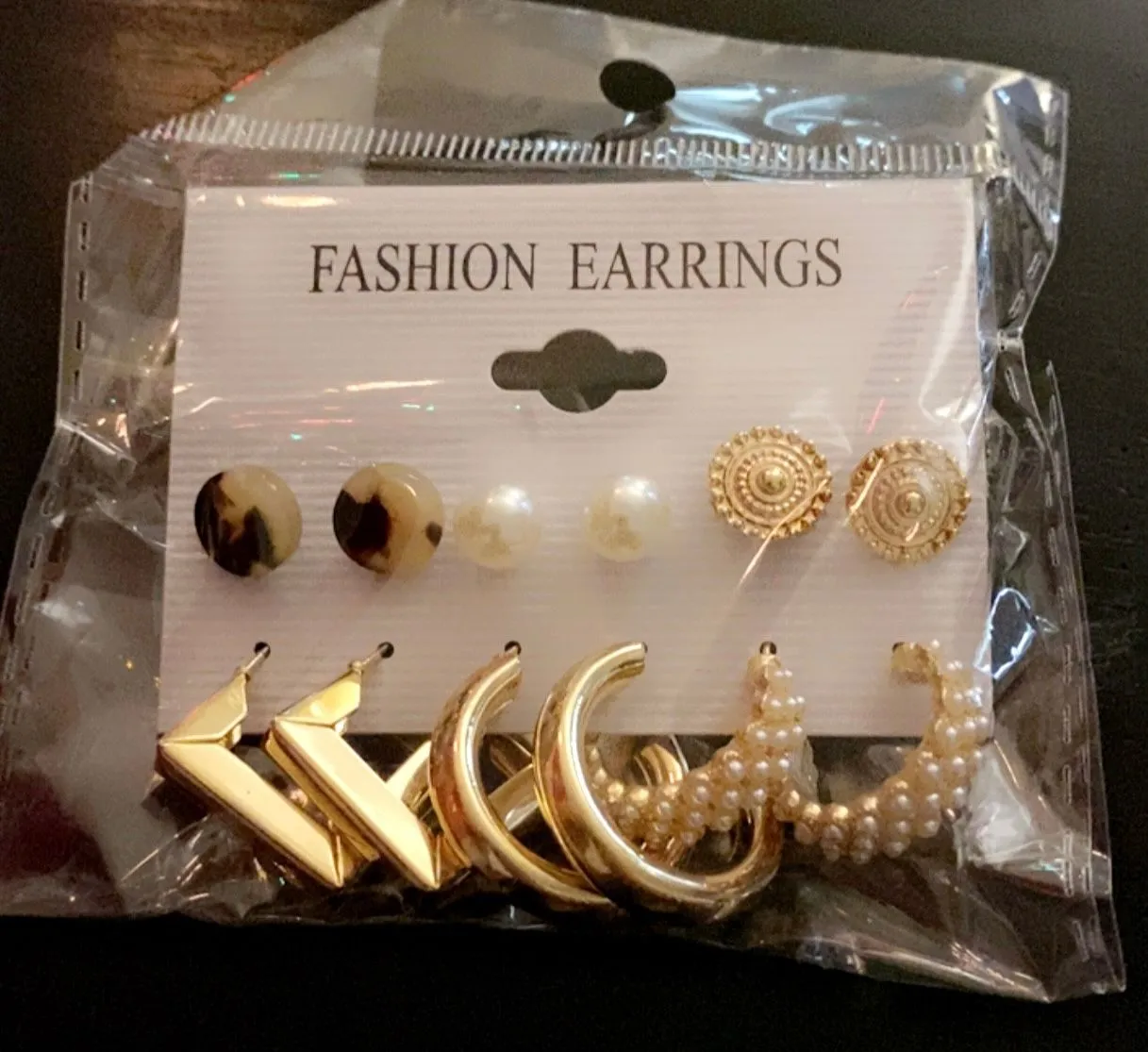 Product image for NWT Fashion Earrings 6 pack