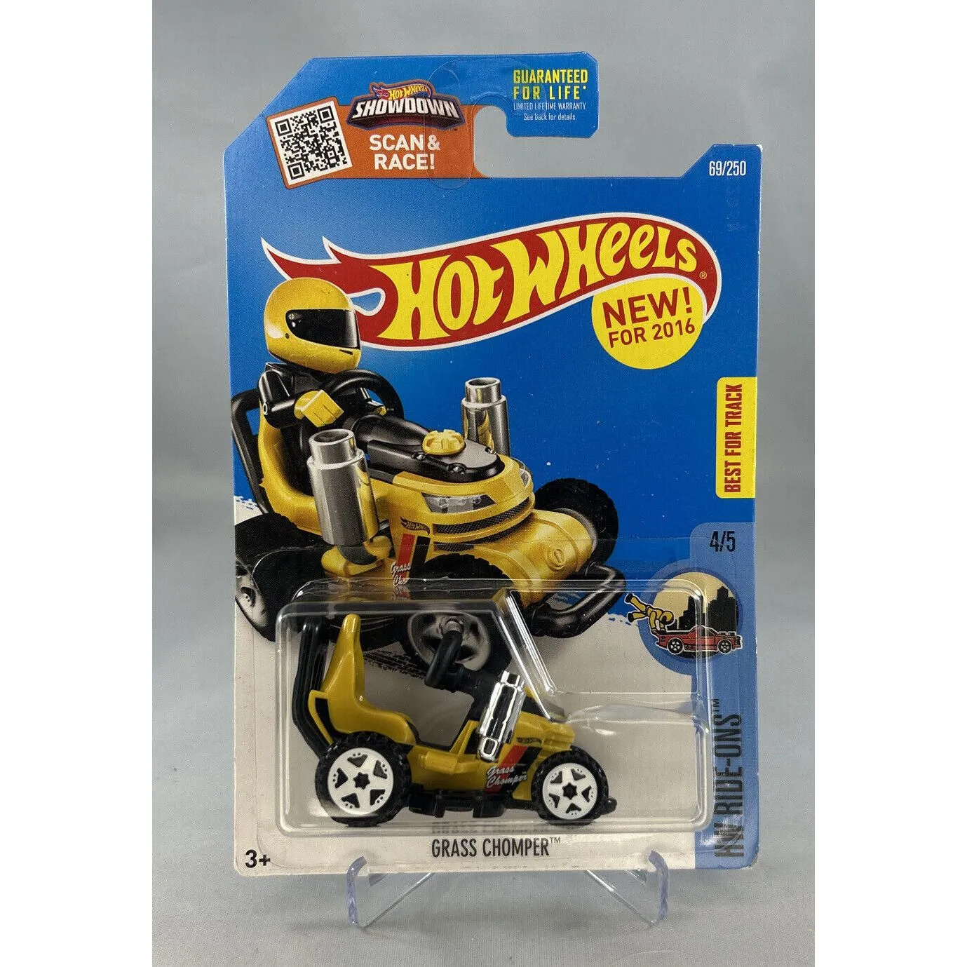 Product image for 2024 Hot Wheels Grass Chomper HW Ride-Ons Hot Wheels: Let's Race 1/5 , 93/250