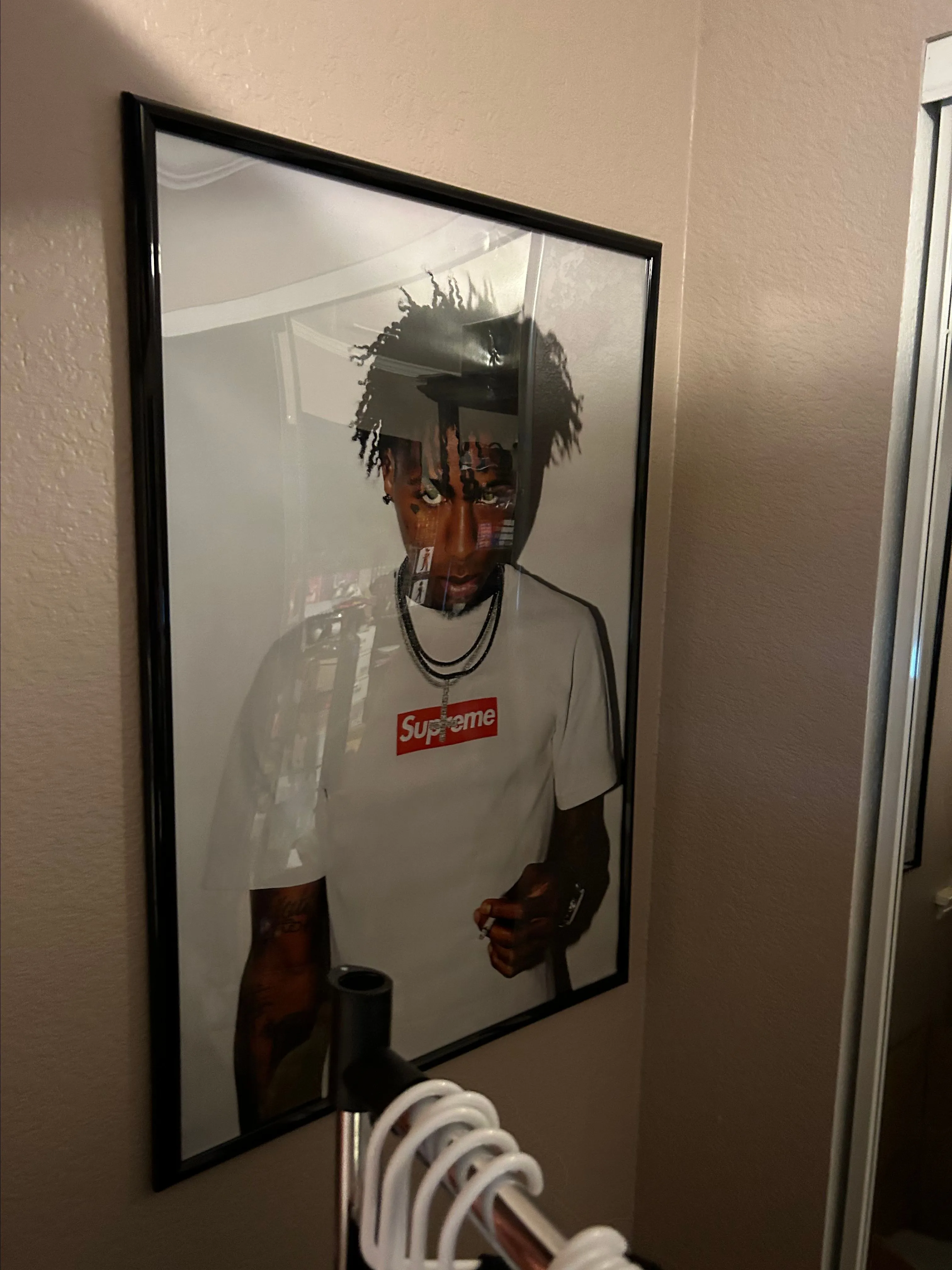 Product image for SUPREME NBA YOUNGBOY POSTER W/ FRAME