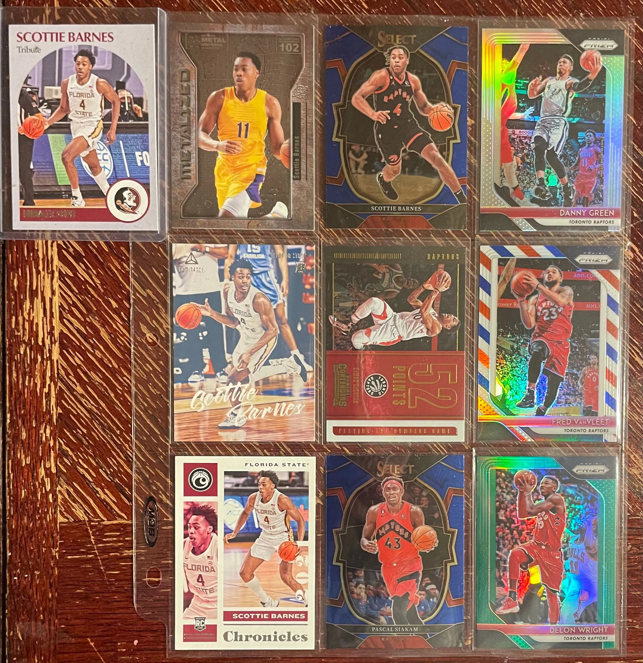 Product image for Toronto Raptors card collection