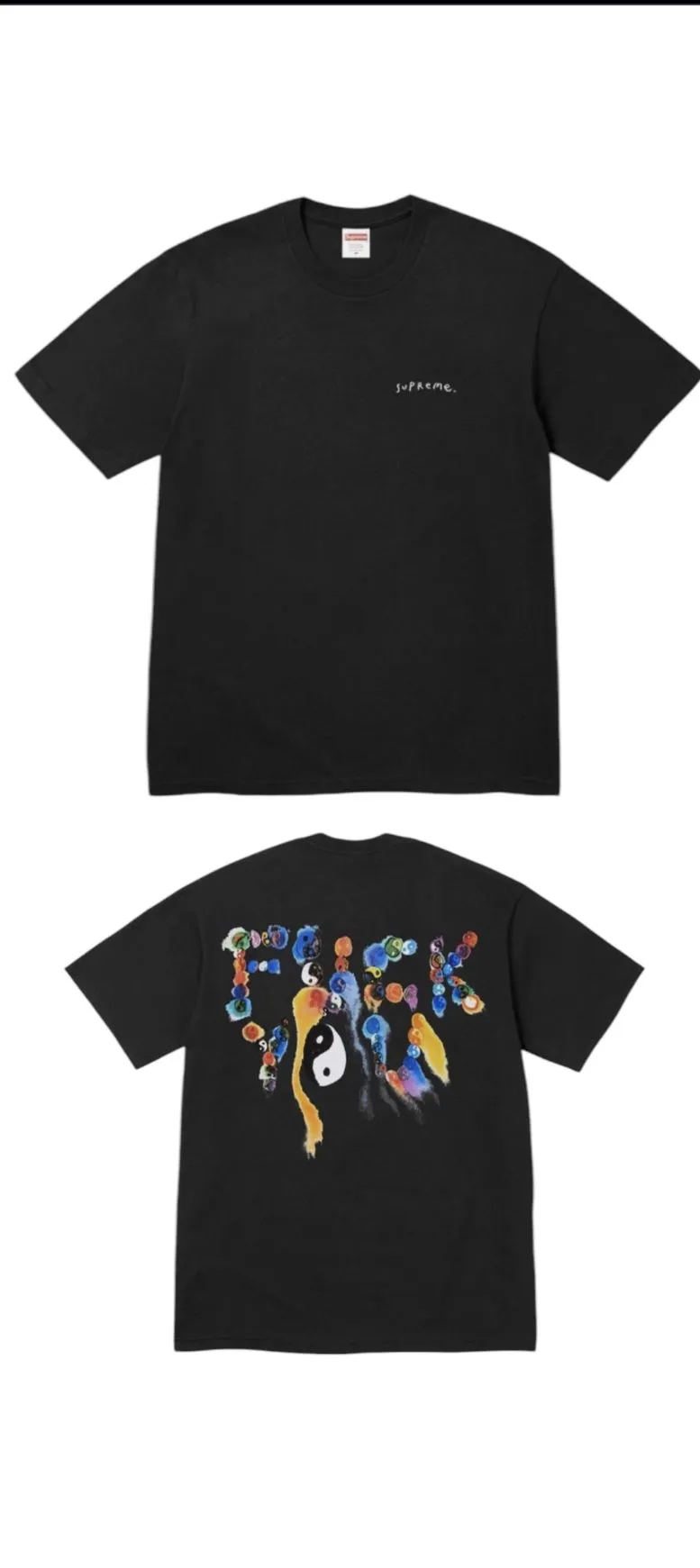 Product image for NWOT Supreme Ying Yang Tee