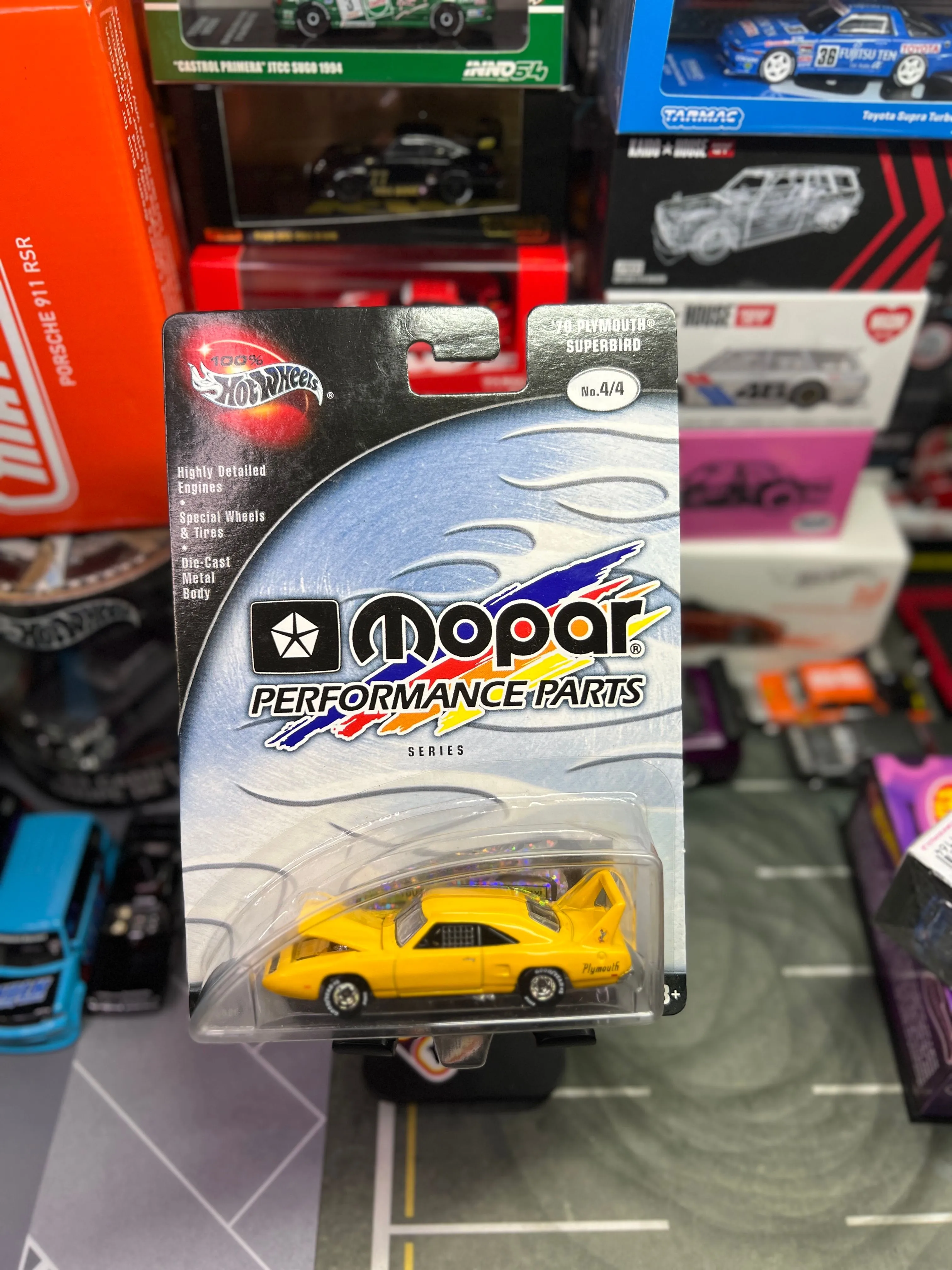Product image for Hot wheels 100% Plymouth Superbird