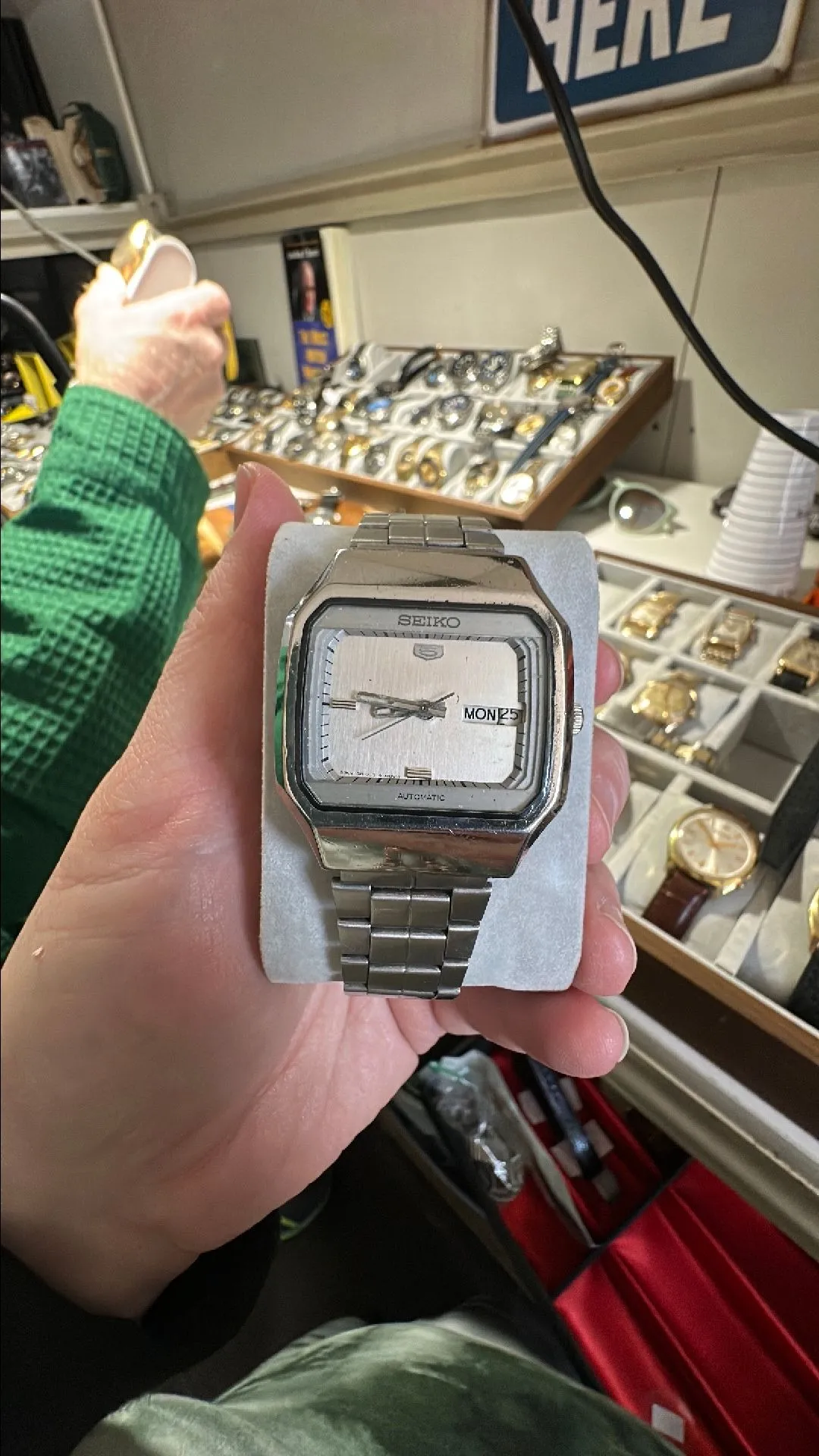 Product image for Seiko tv dial day date