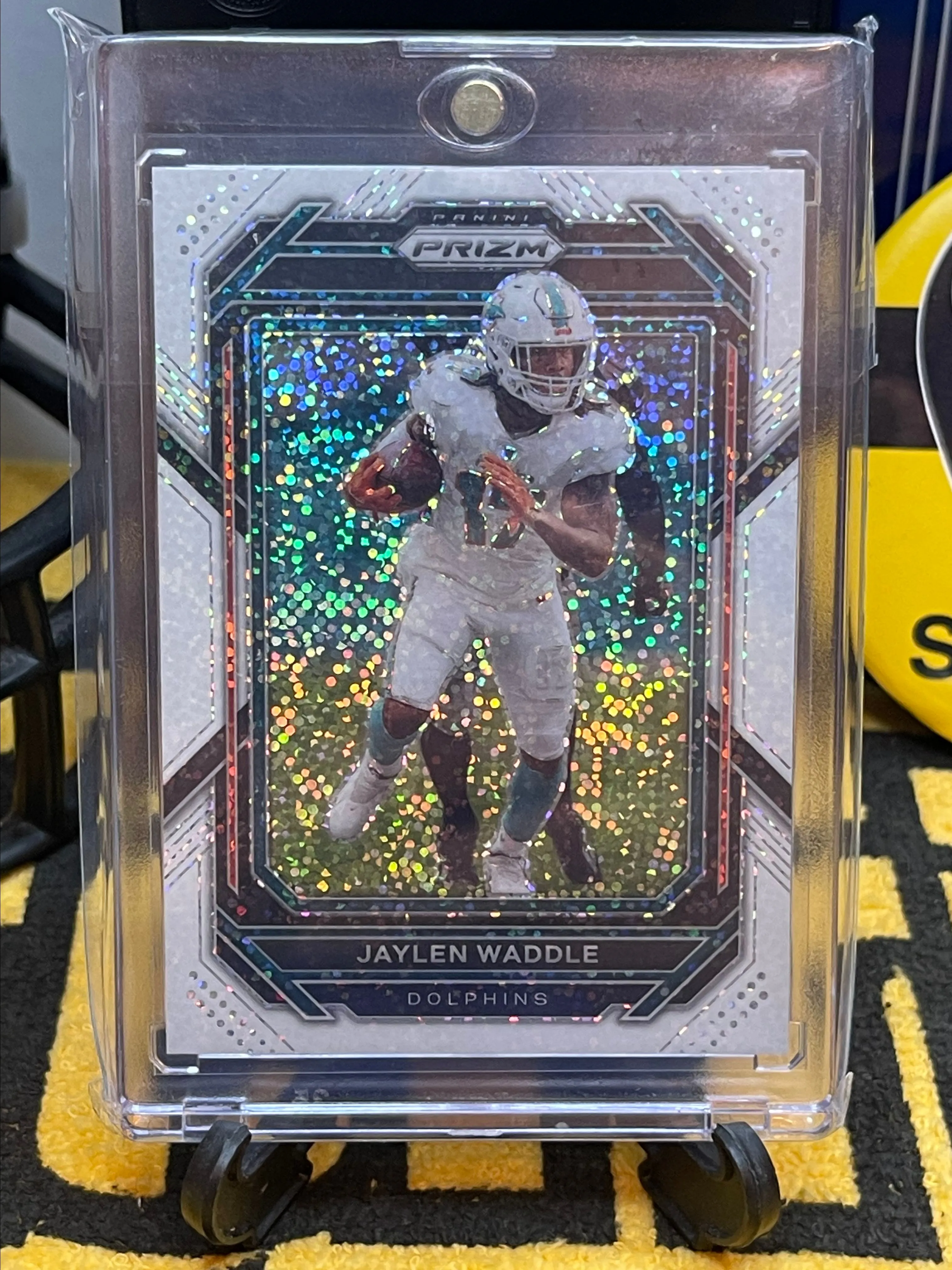 Product image for 2022 Jaylen Waddle Prizm White Sparkle