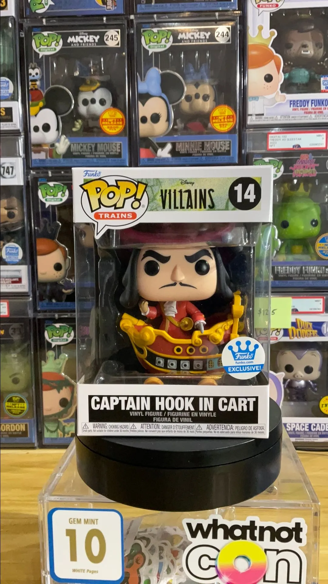 Product image for Captain Hook in Cart 14 Funko Shop Exclusive
