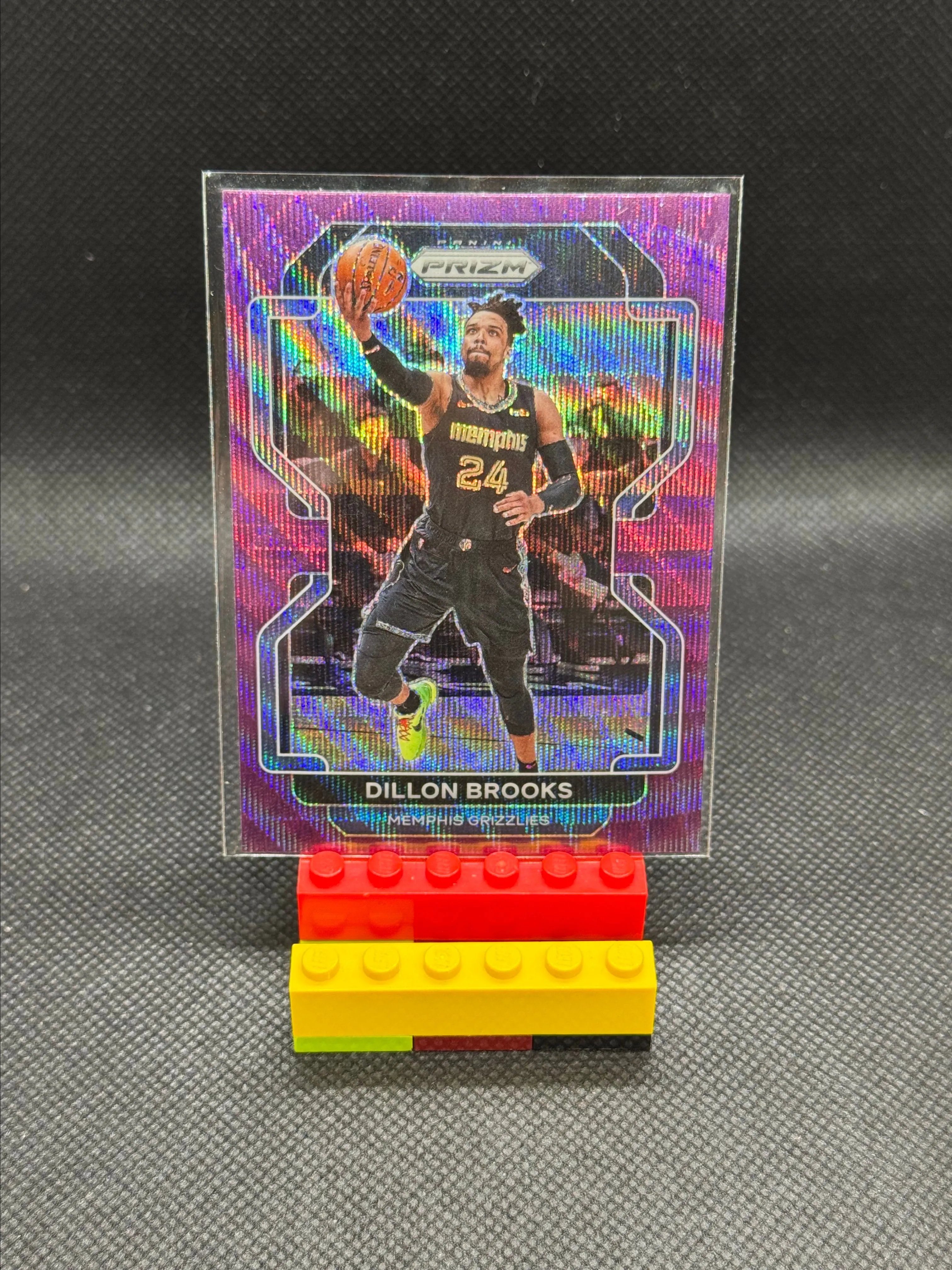 Product image for Dillon Brooks [Purple Wave] #202 2021 Panini Prizm