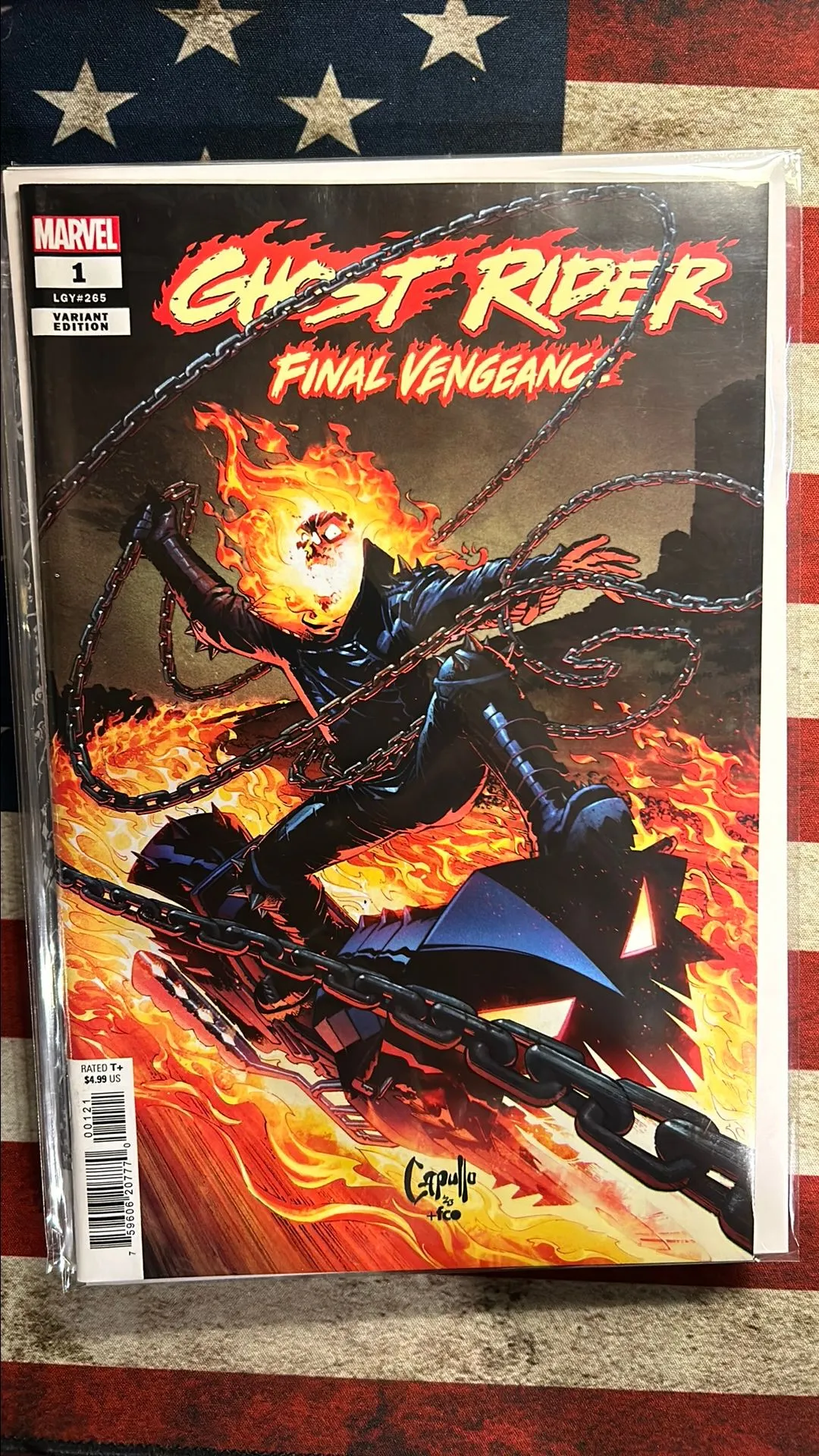 Product image for Ghost Rider Final Vengeance 1 Capullo