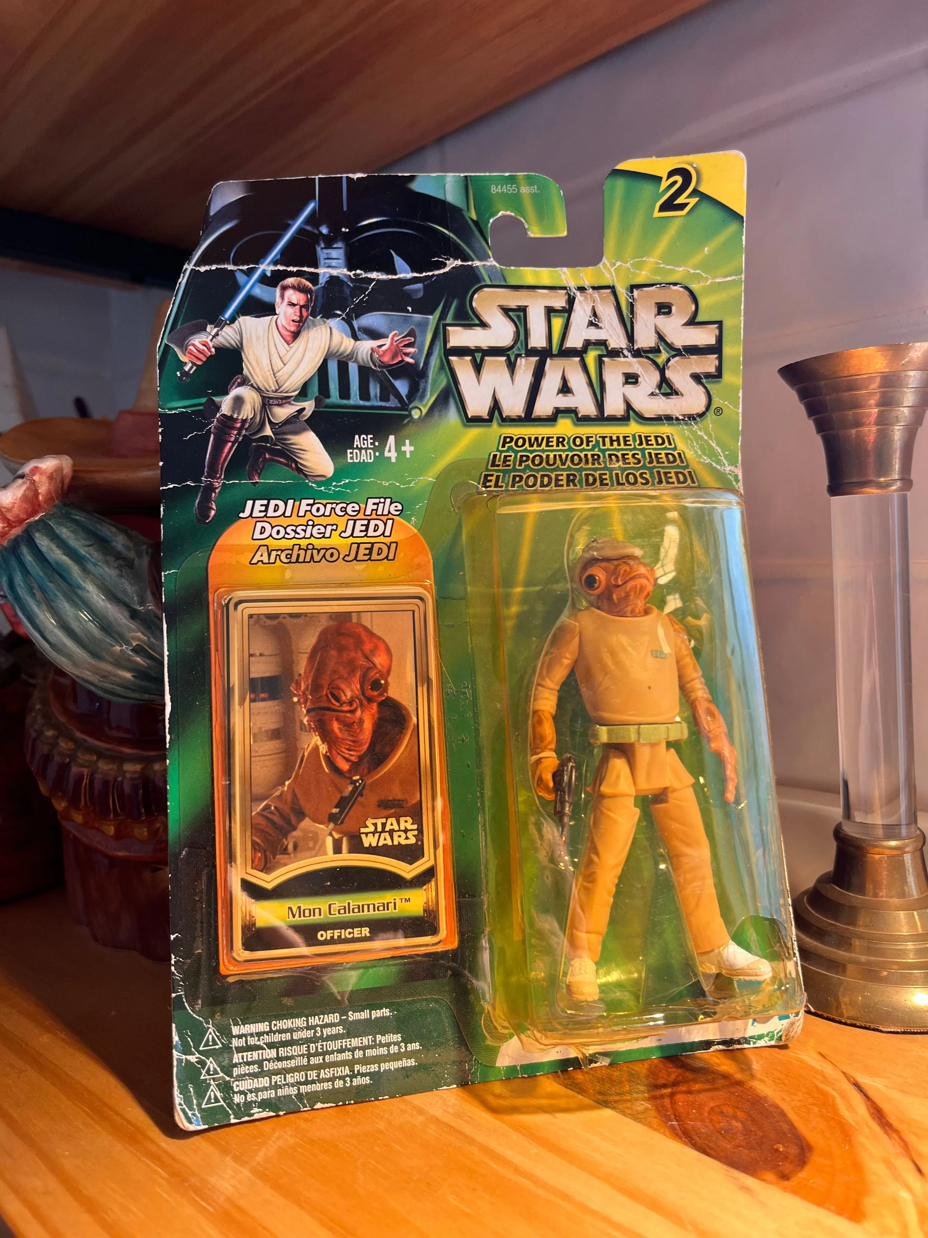 Product image for Star Wars POTJ: Mon Calamari (alliance officer) Hasbro 2000