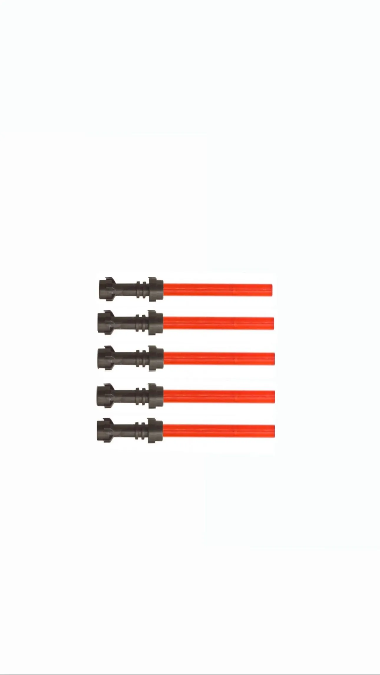 Product image for orange lightsaber (5 pack ultra rare)