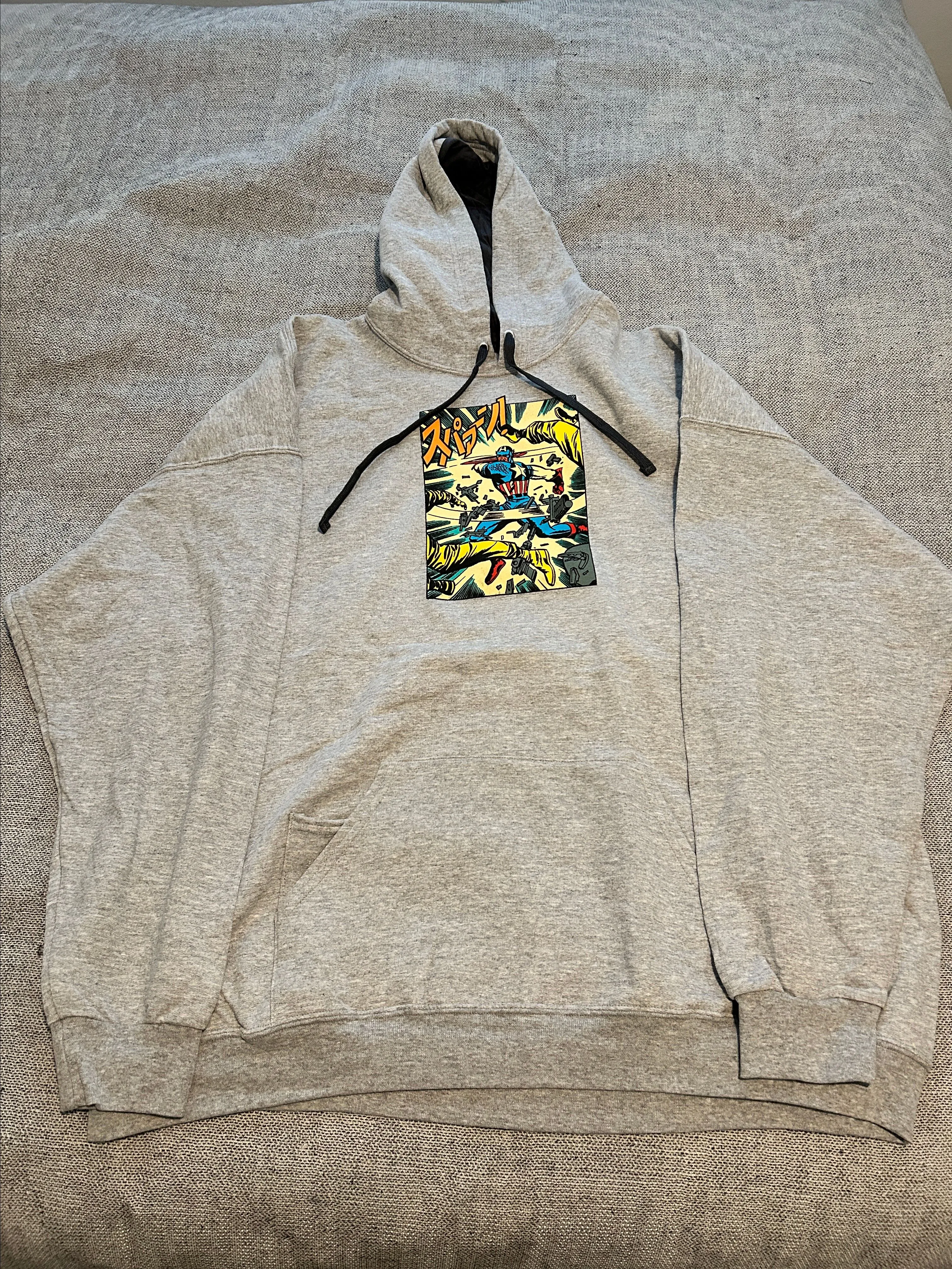 Product image for New Marvel Comic Clang Hoodie. Size XXL