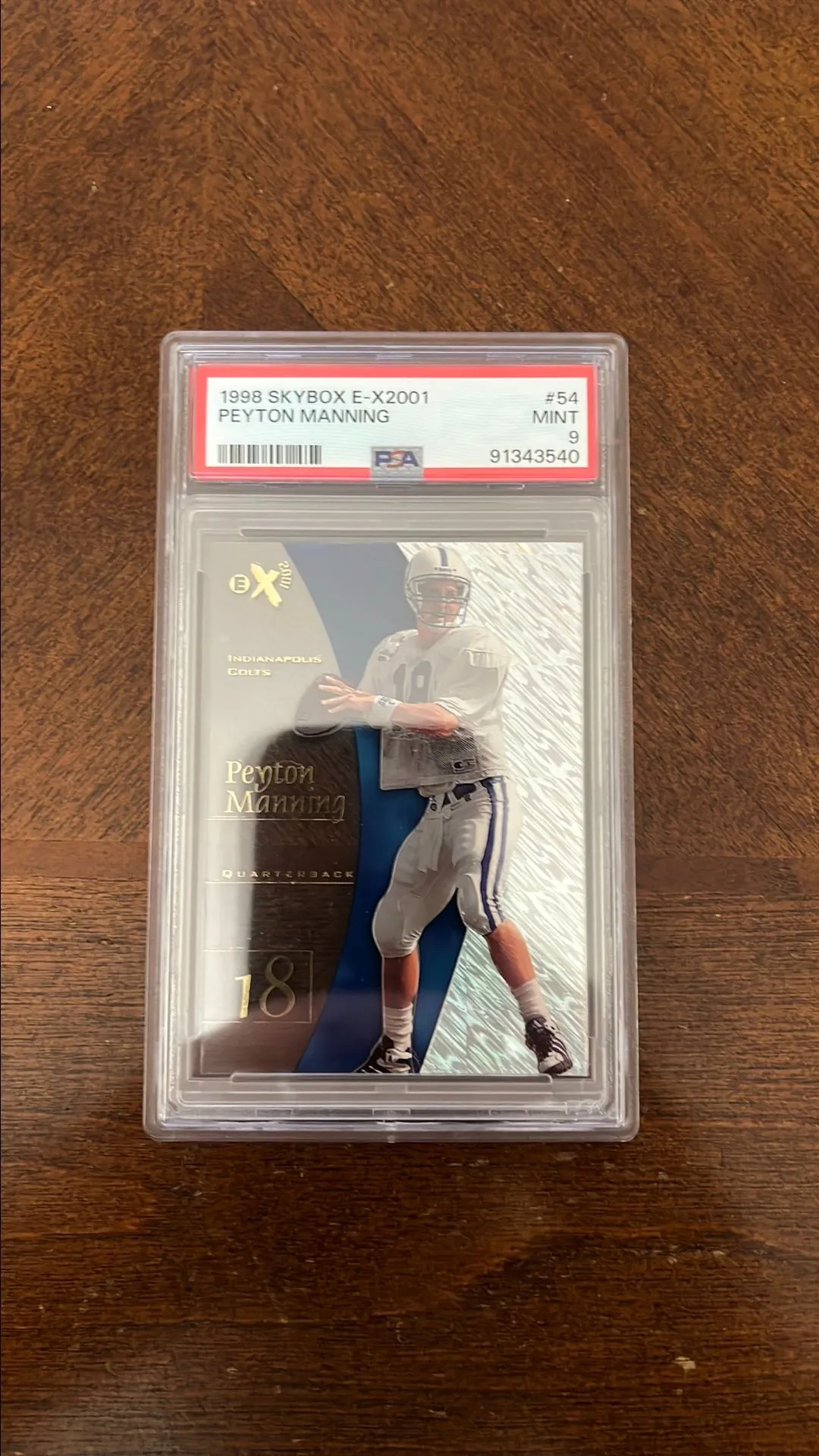 Product image for 1998 E-X2001 Peyton Manning