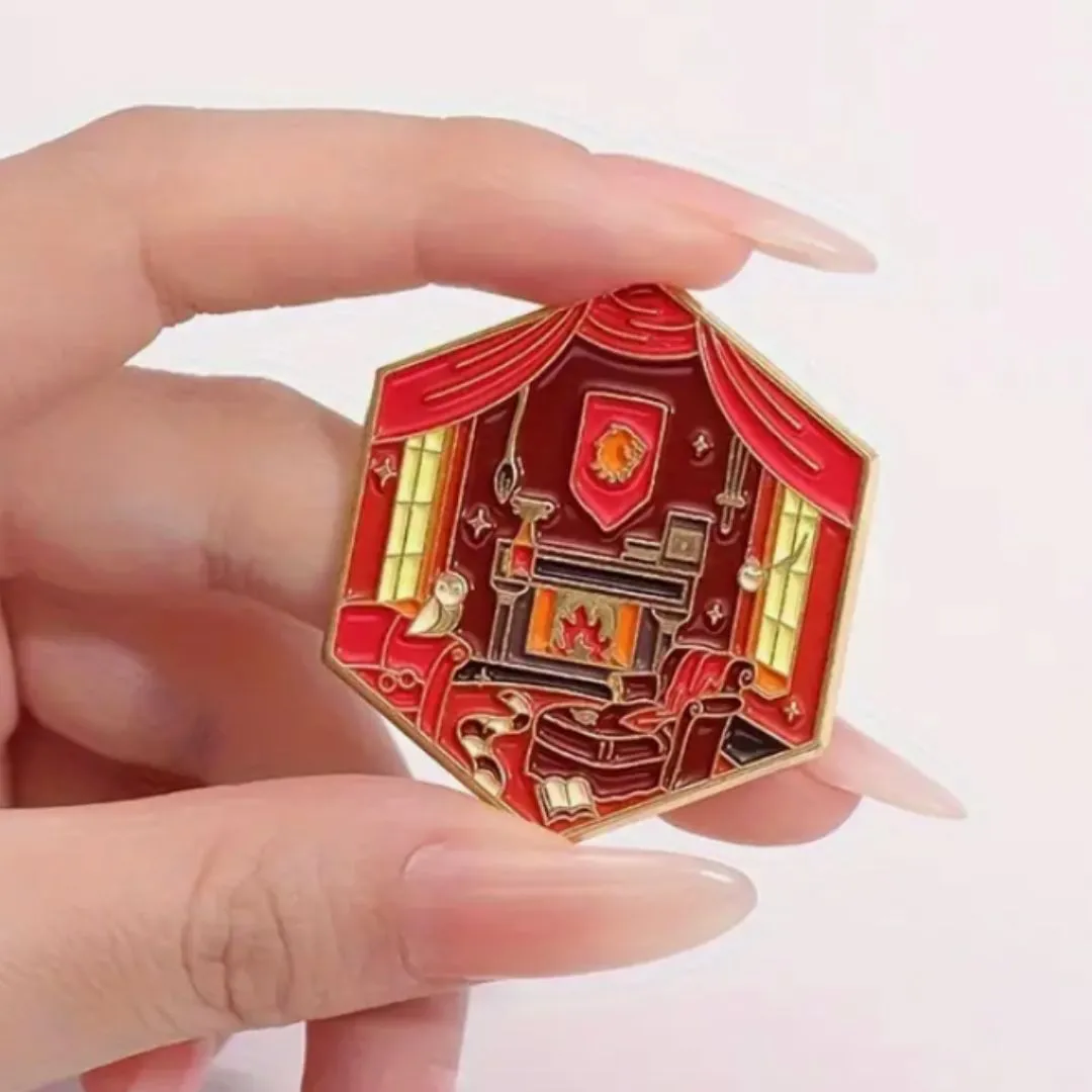 Product image for Pin Gryffindor Common Room Hogwarts House Harry Potter Witch Wizard Lion