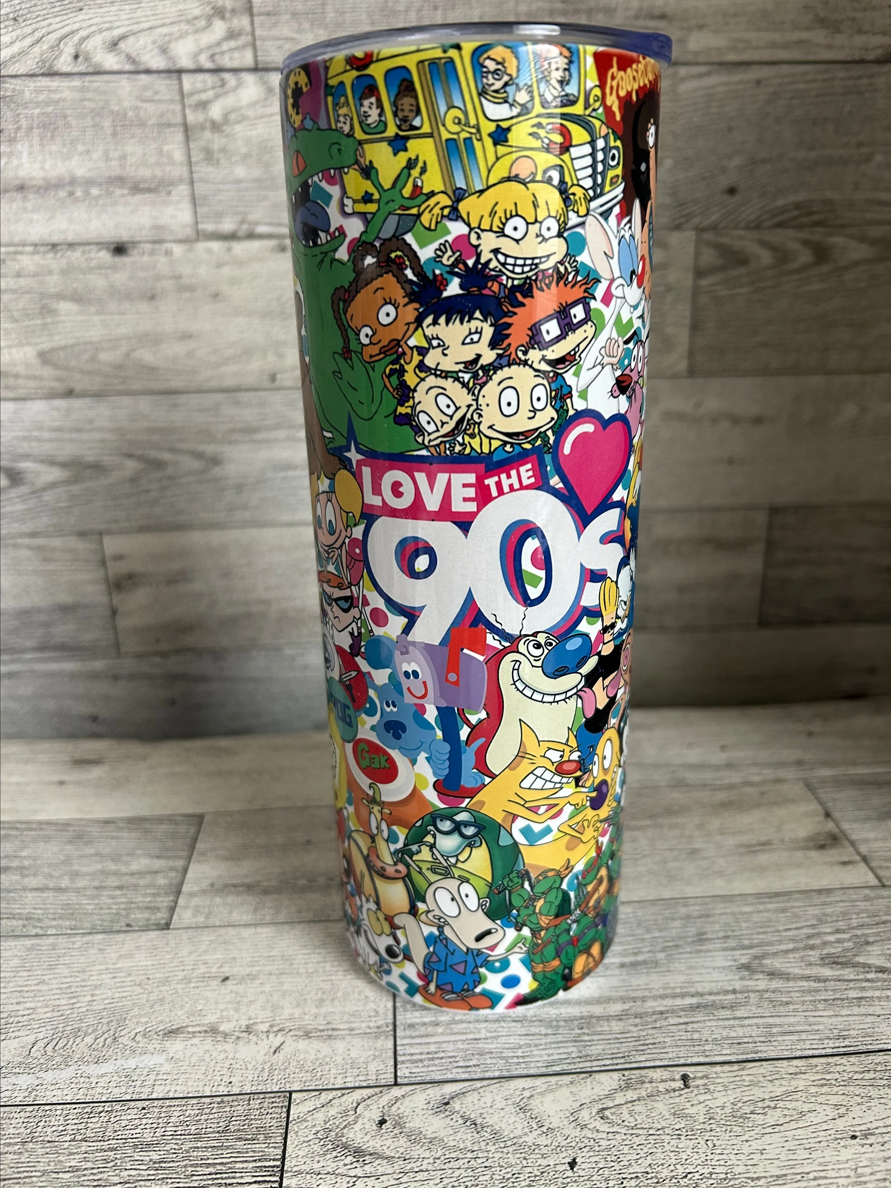 Product image for Love The 90s 20oz Stainless Steel Tumbler