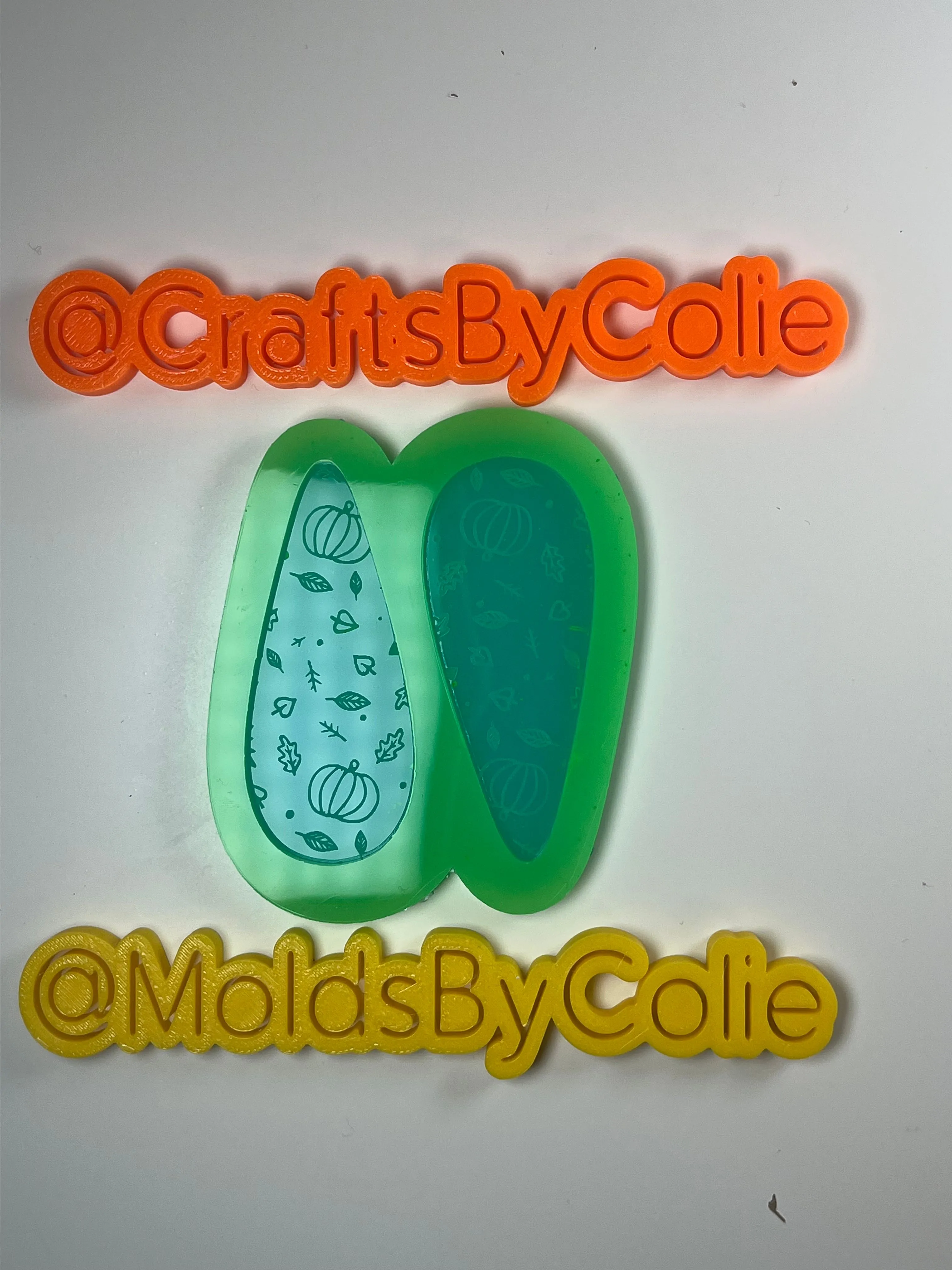 Product image for Fall Hair Clip Silicone Mold