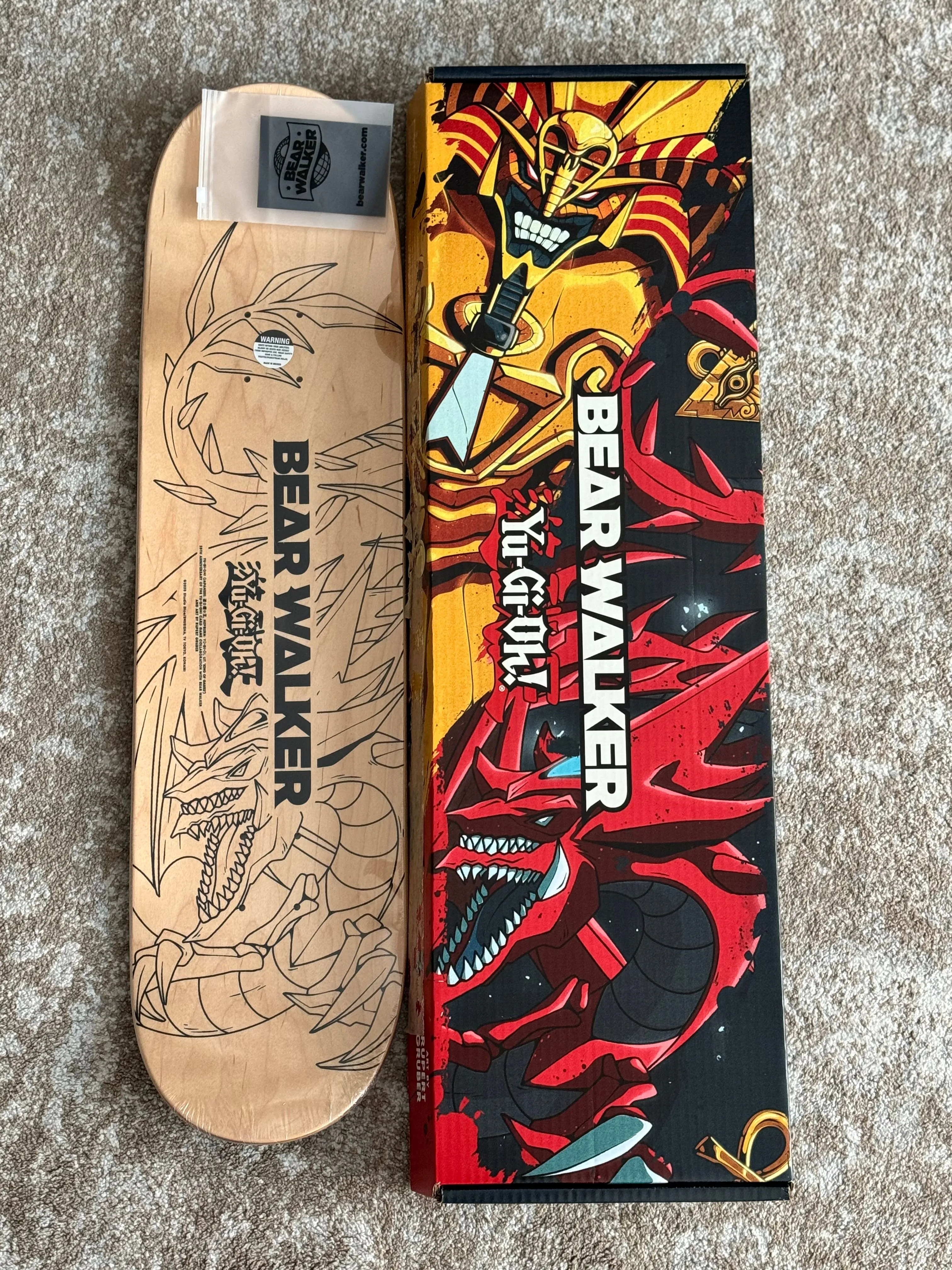 Bear Walker x YuGiOh Slifer The Sky Dragon Skate Deck  Whatnot: Shop,  Sell, Connect