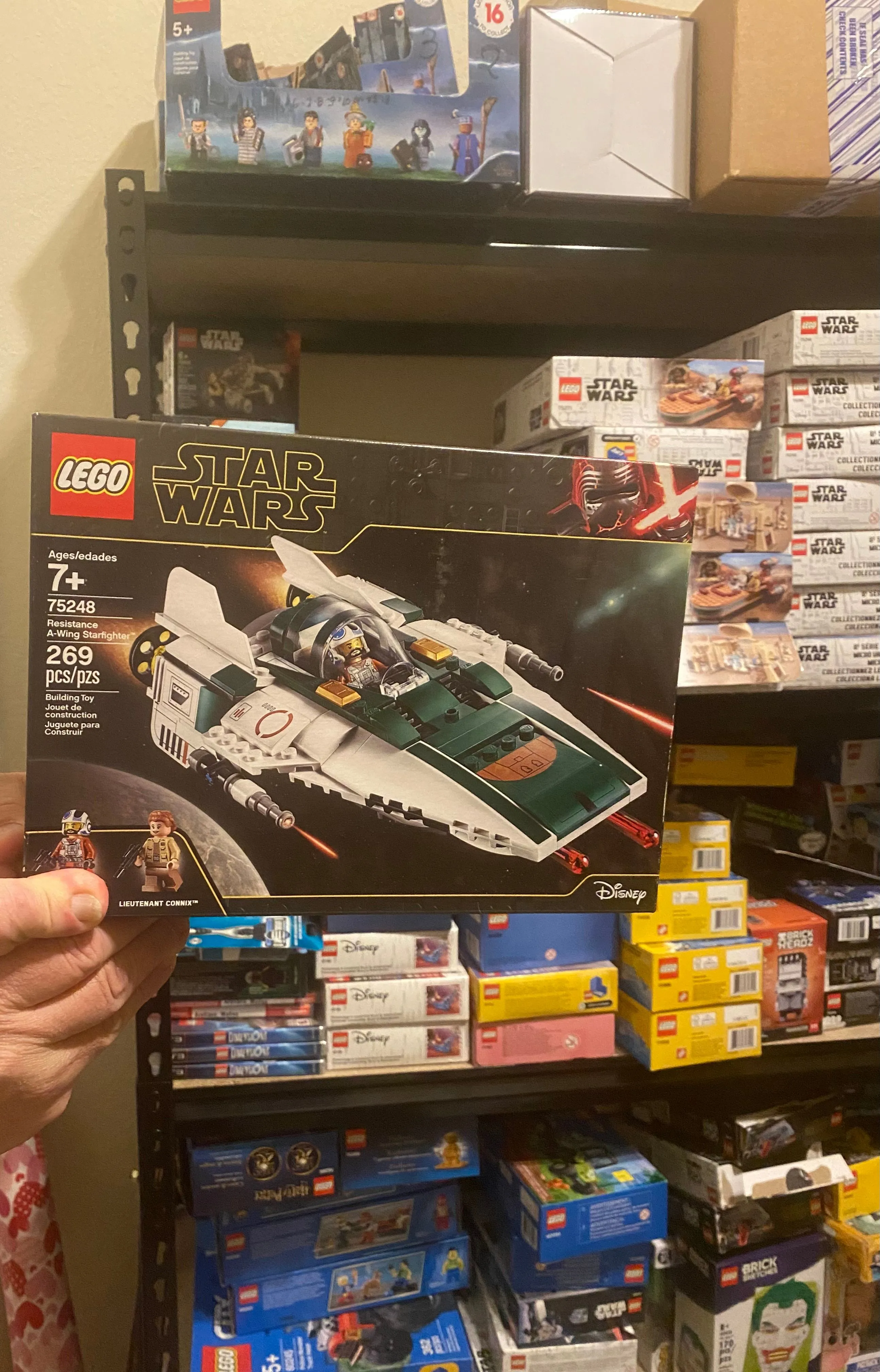 Product image for LEGO Star Wars: Resistance A-Wing Starfighter 75248 RETIRED