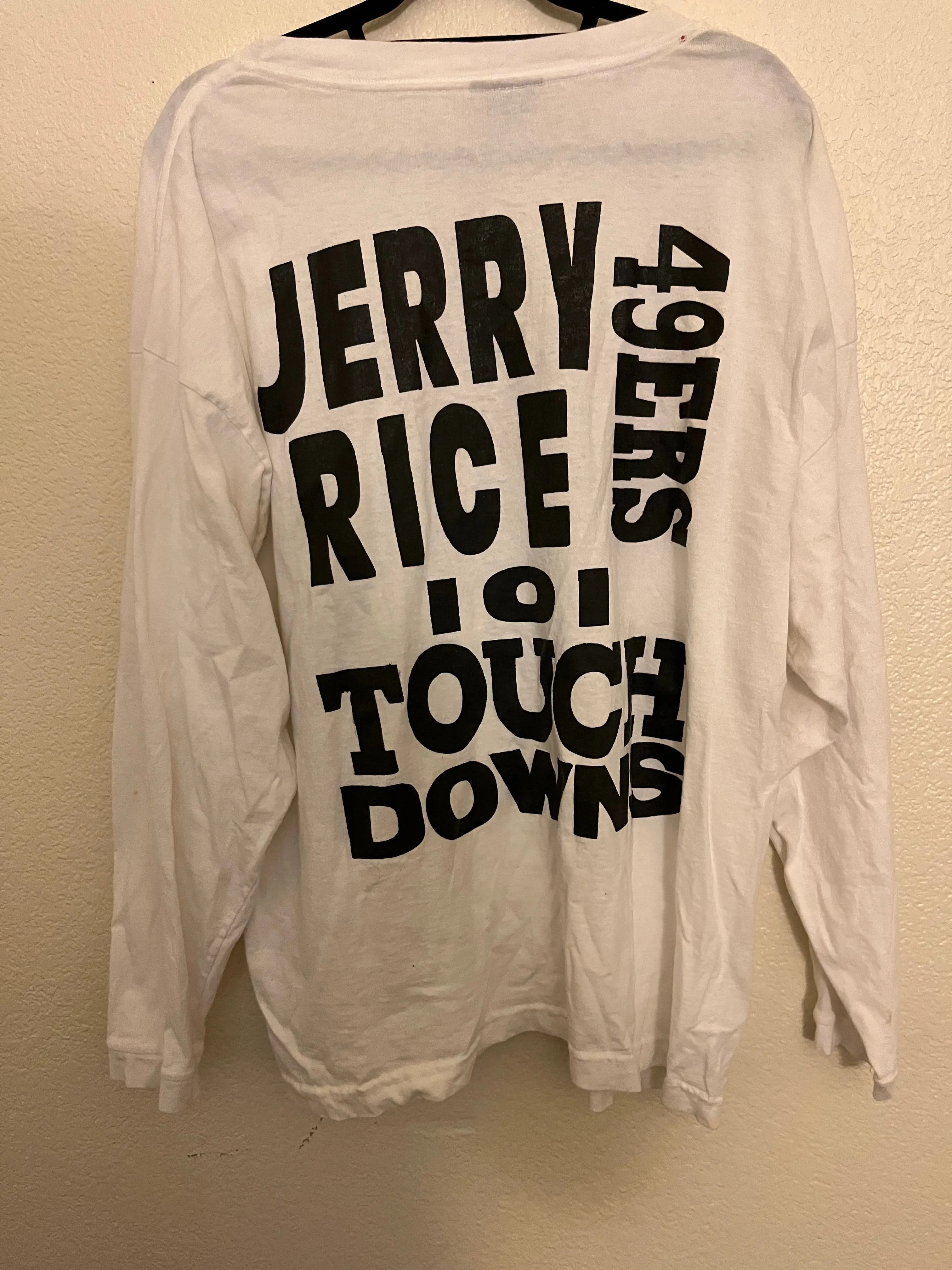 Product image for Vintage Jerry Rice 102 Touchdowns