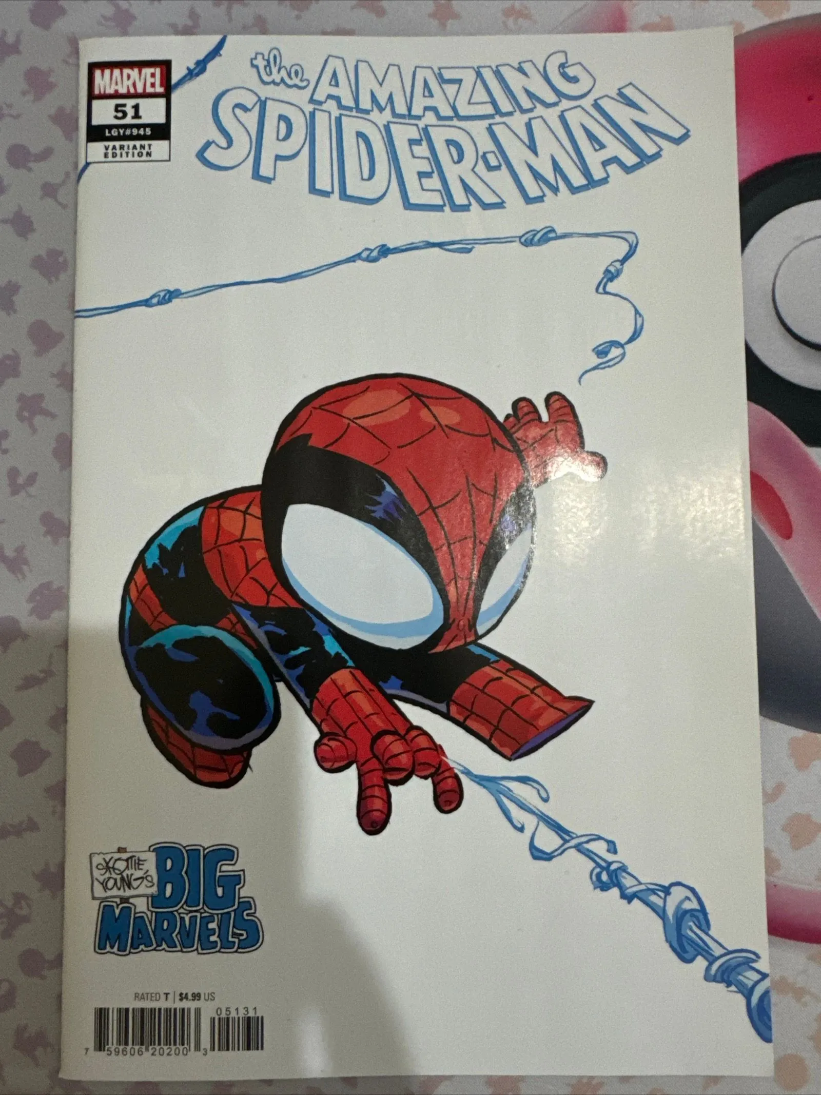 Product image for Marvel Comics AMAZING SPIDER-MAN #51 SKOTTIE YOUNG Variant (2024)
