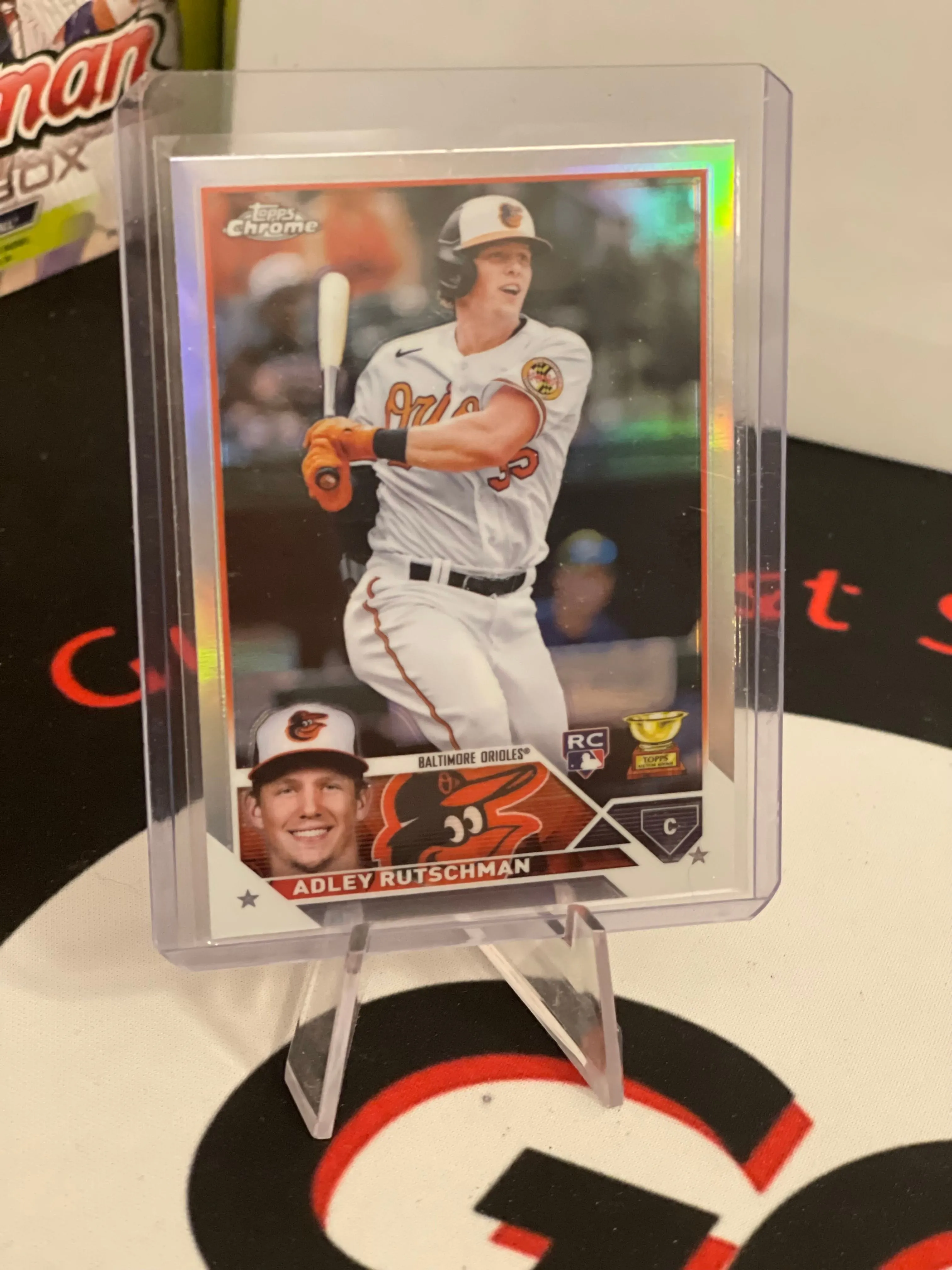 Product image for Adley Rutschman Topps Chrome RC Refractor!!