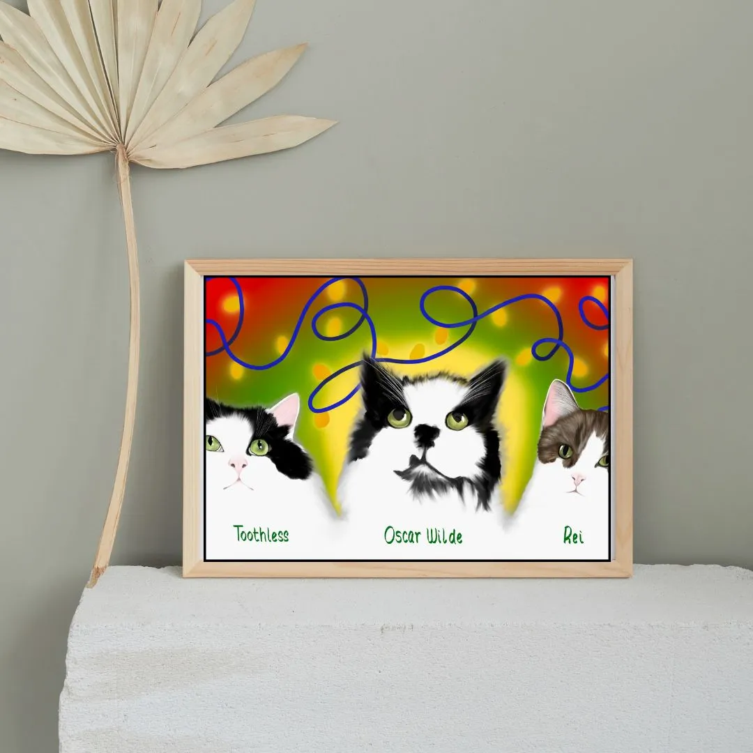 Product image for Christmas cats