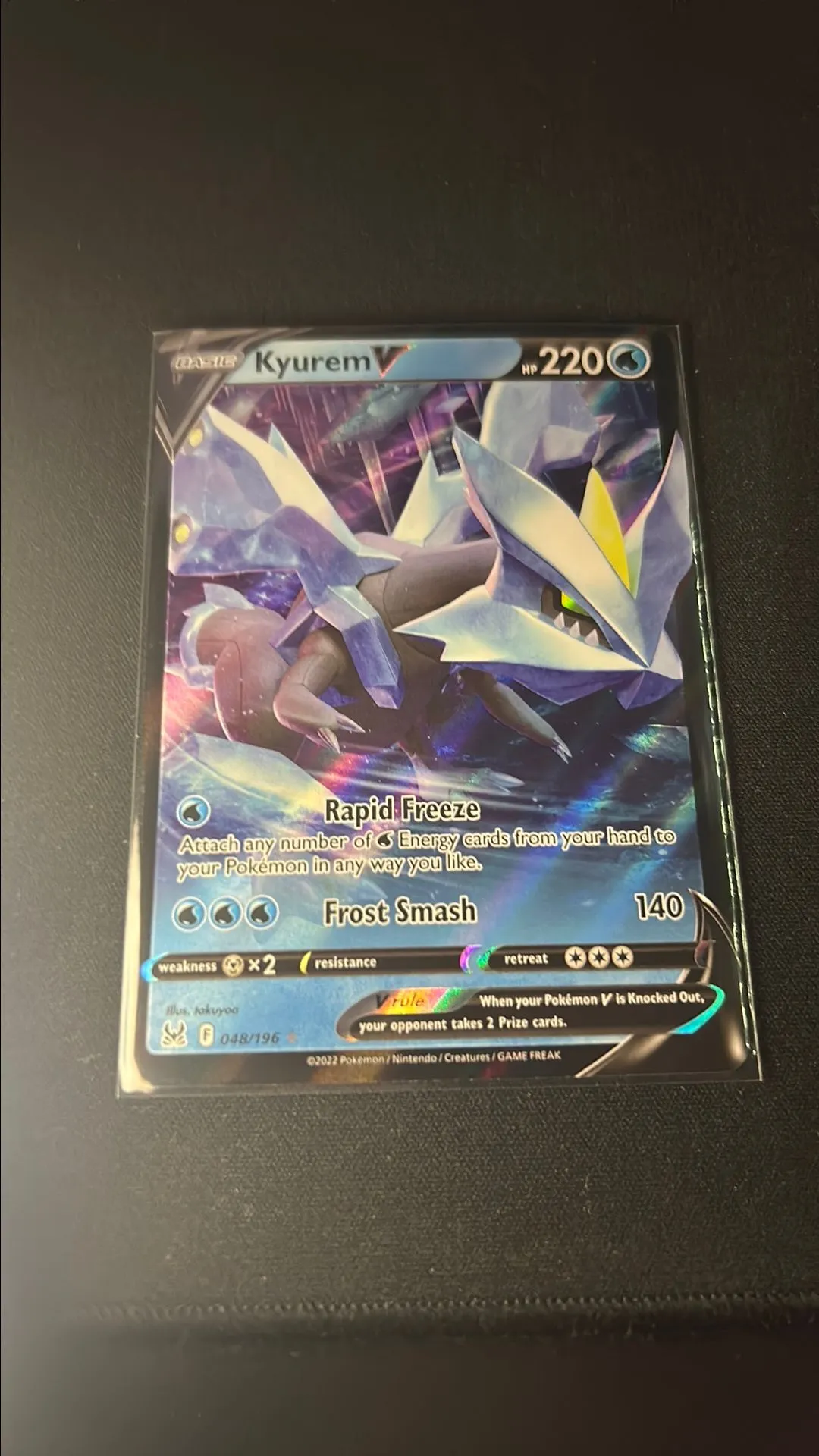 Product image for 17. Kyurem V (LOR 048)