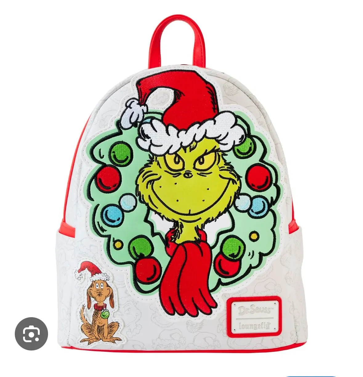 Product image for NIP Mr. Grinch Loungefly hardtag