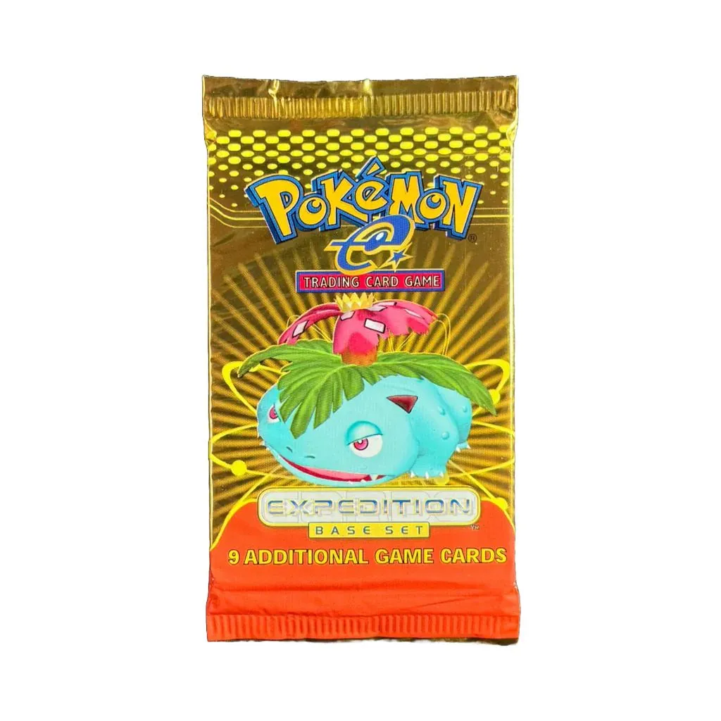 expedition booster box 2002 POKEMON EXPEDITION BASE SET VENUSAUR BOOSTER PACK PSA 7 – lowpopping main image 0