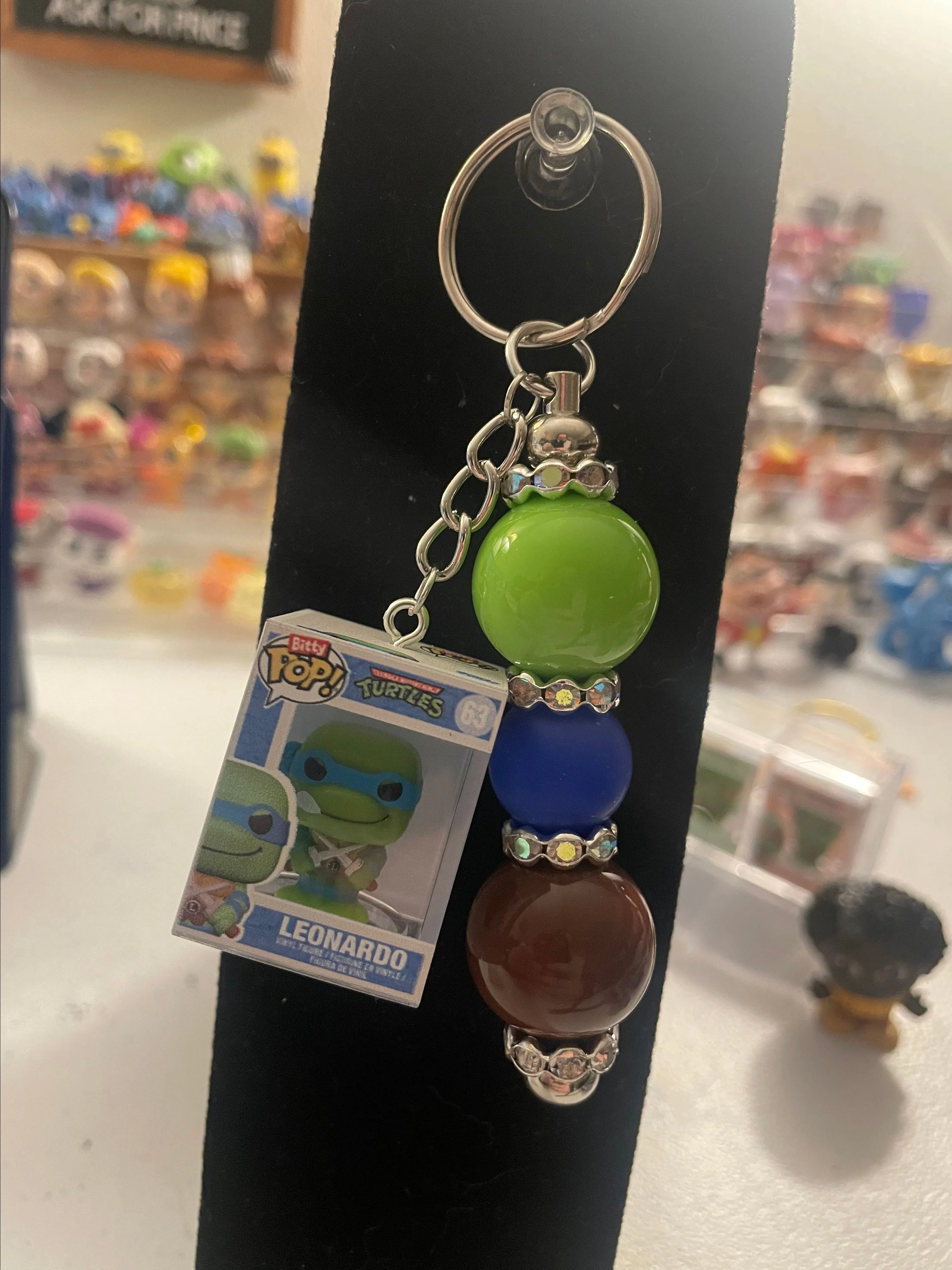 Product image for Leonardo TMNT Bitty Pop Keychain