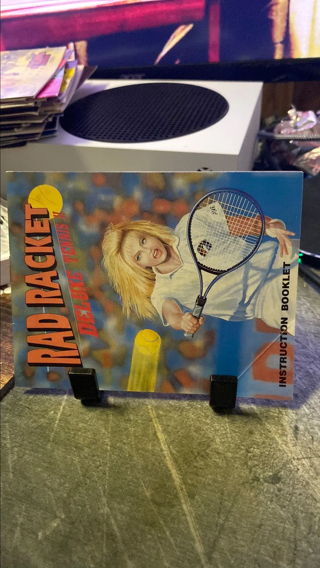 Product image for Rad Racket MANUAL ONLY NES