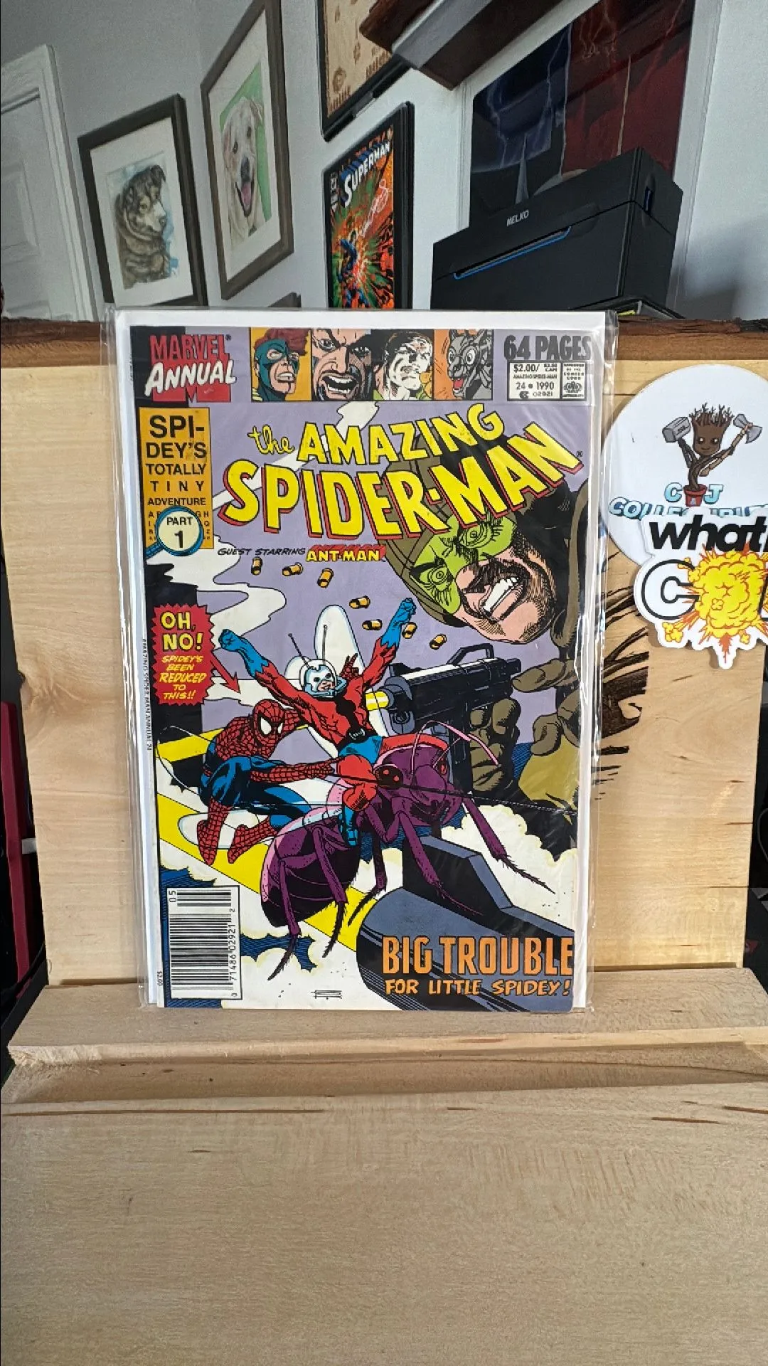Product image for Amazing Spider-Man, Vol. 1 Annual #24 (Newsstand Edition), FMV $4💰🤑