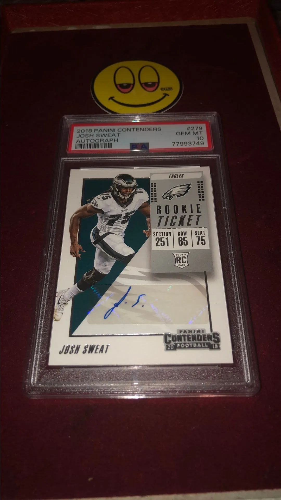 Product image for 2018 PSA-10 JOSH SWEAT AUTO(POP4)