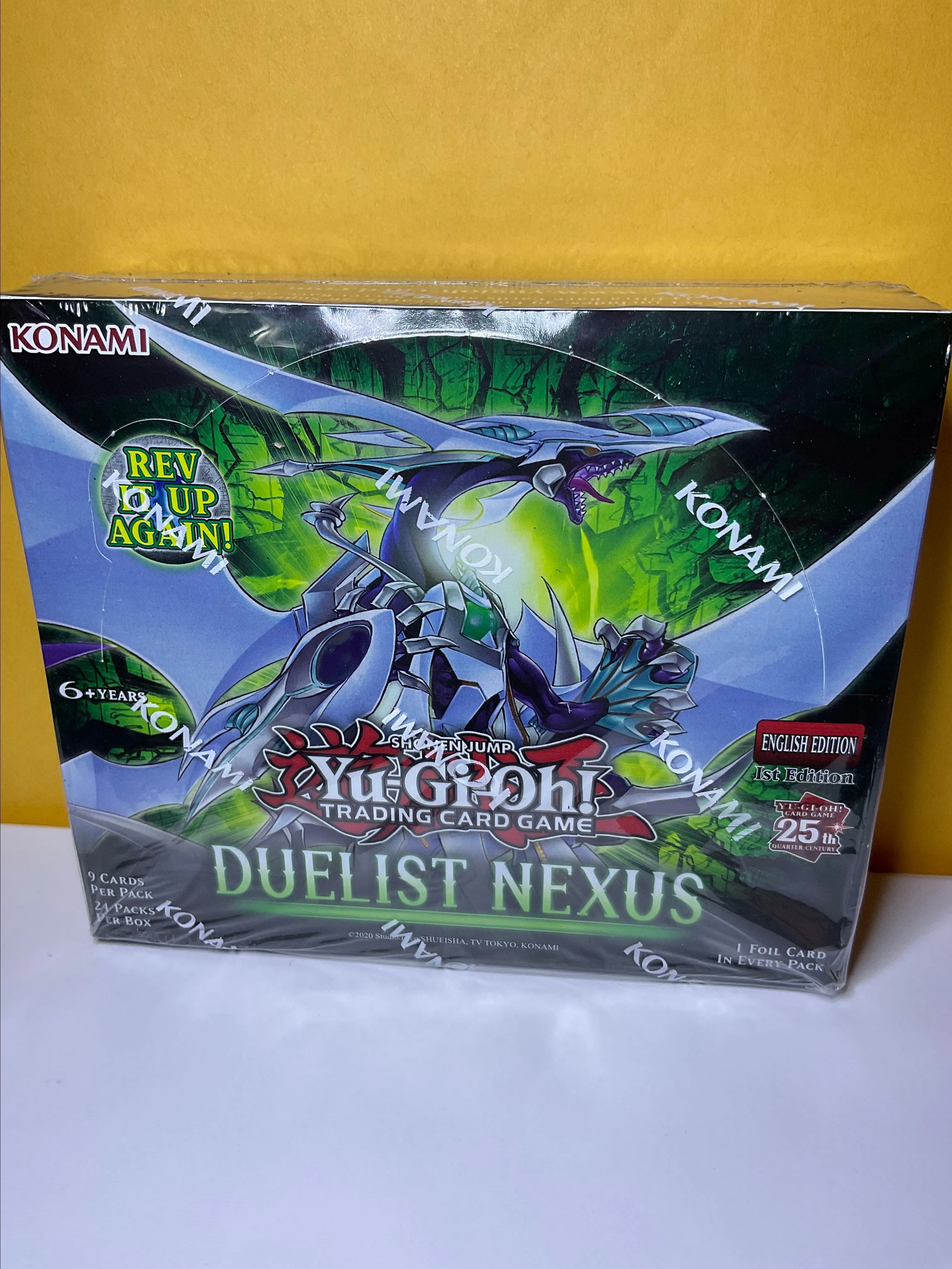 duelist nexus booster box Amazon.com: Konami YU-GI-OH CCG: Booster Box: Duelist Nexus (24CT) : Toys &  Games