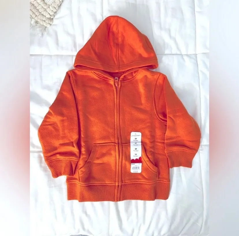 Product image for Jumping beans orange hoodie - 2t