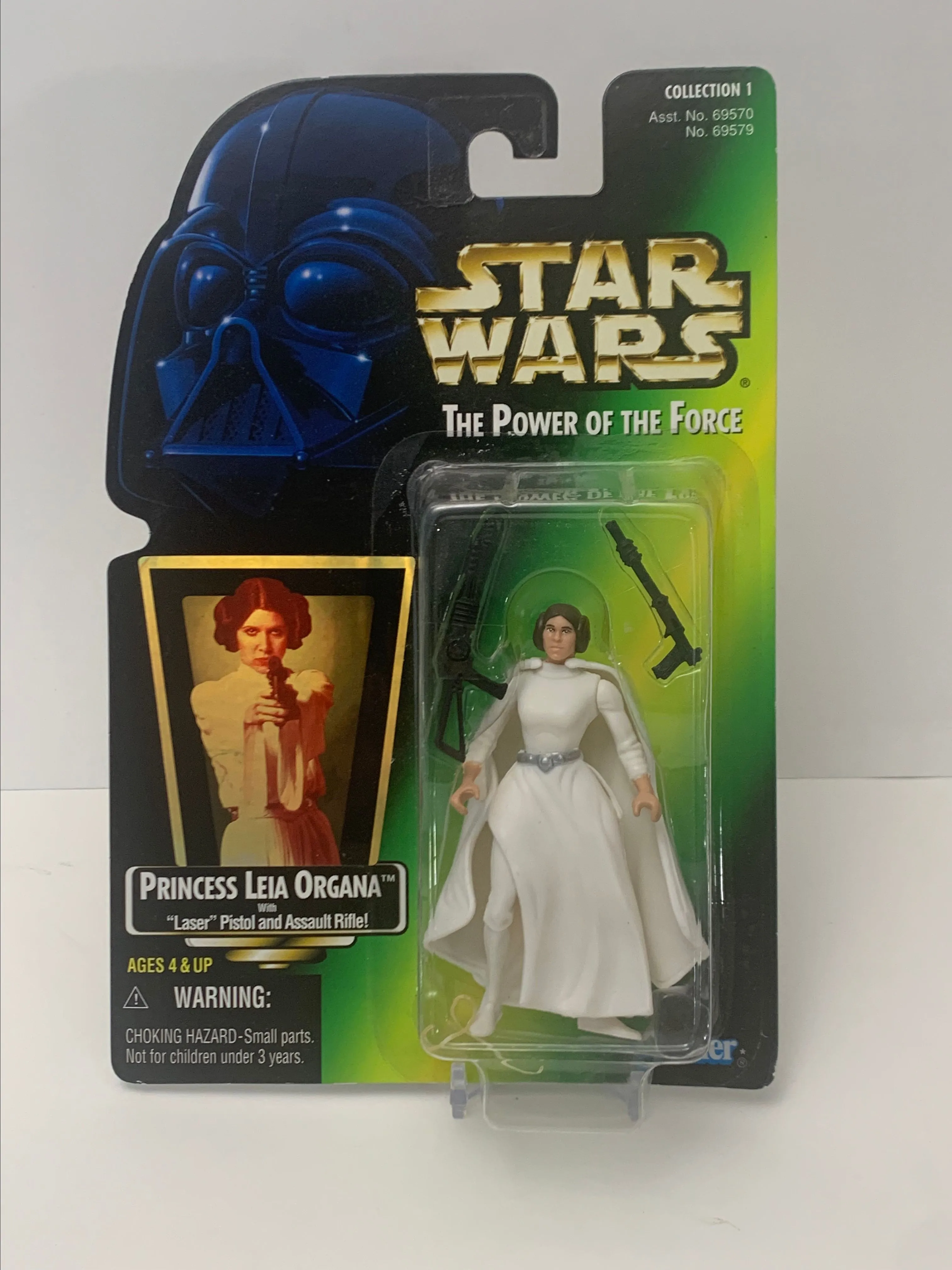 Product image for Star Wars POTF Princess Leia Organa Green Back