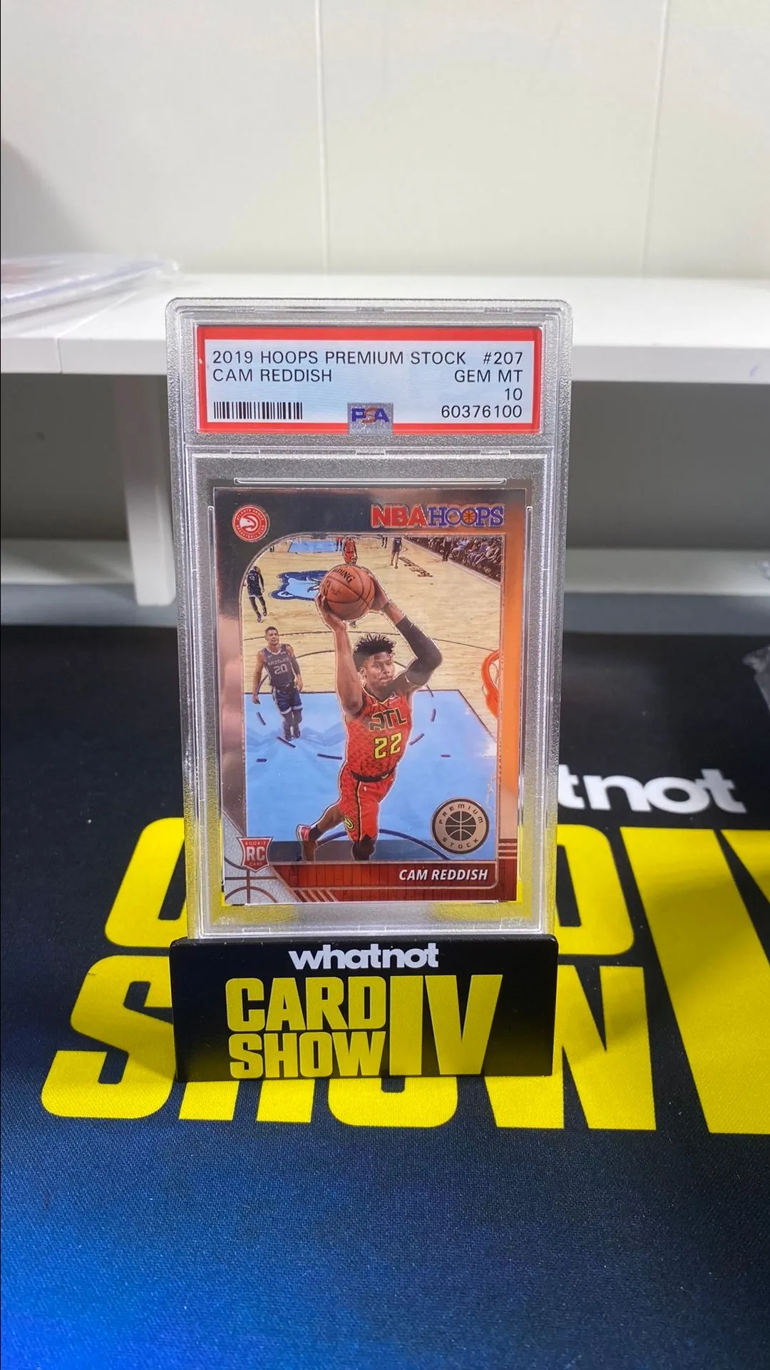 Product image for 2019 Panini Hoops Premium Stock Cam Reddish 207  PSA GEM MT 10