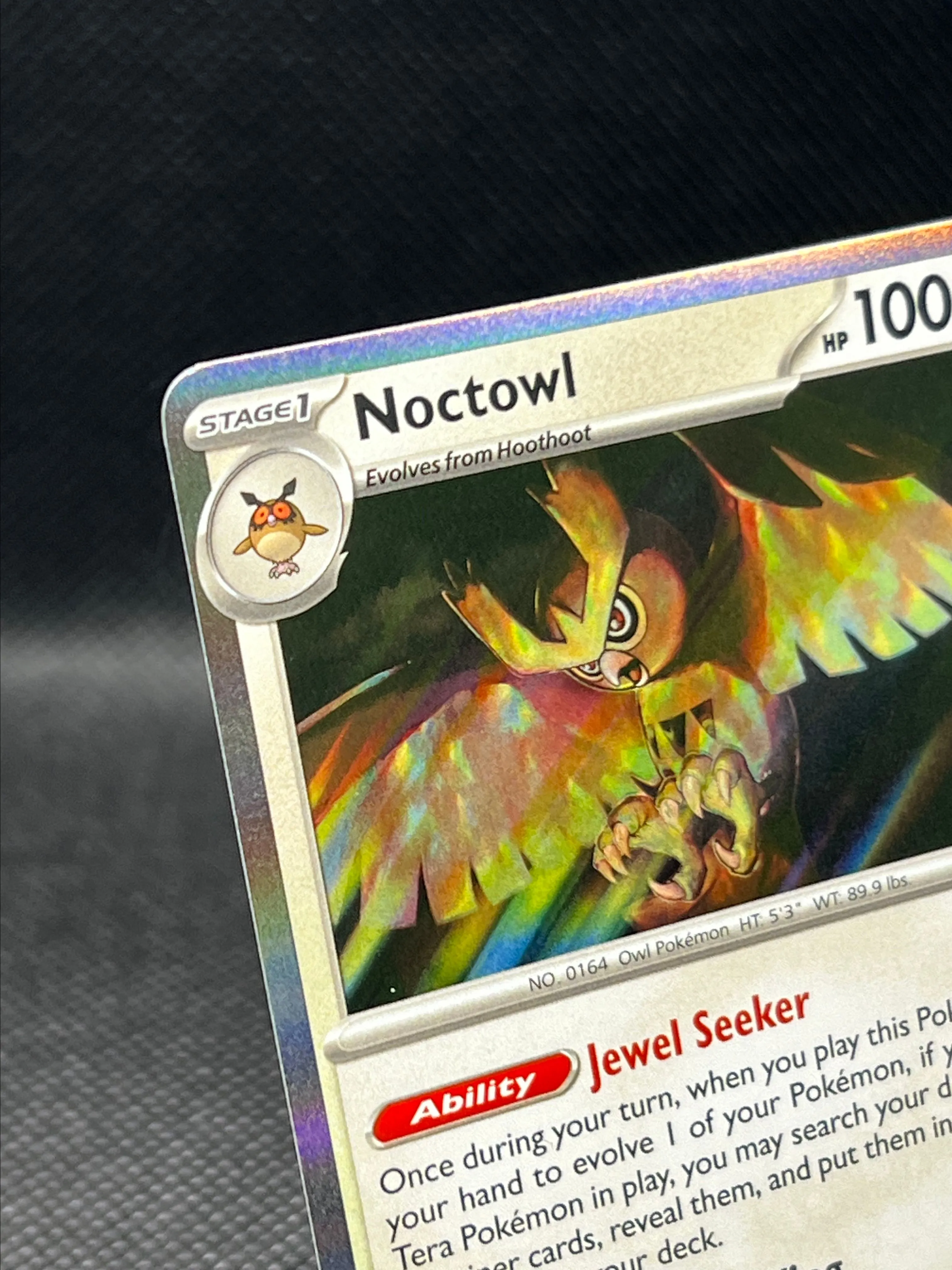 pokemon noctowl card Noctowl - Holofoil