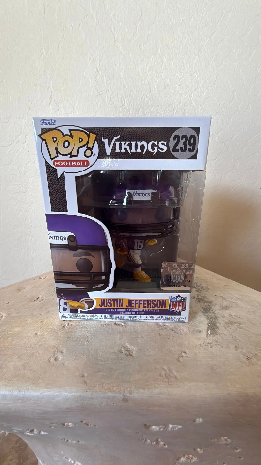 Product image for Justin Jefferson Minnesota Vikings Funko