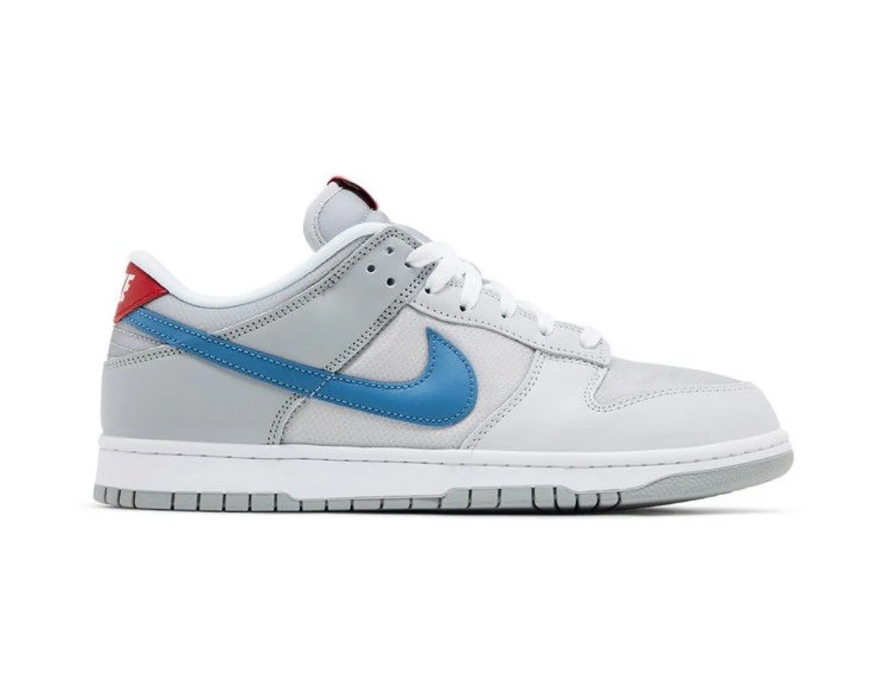 Product image for Dunk Low Size 13 Metallic Silver/Aegean DS OG ALL